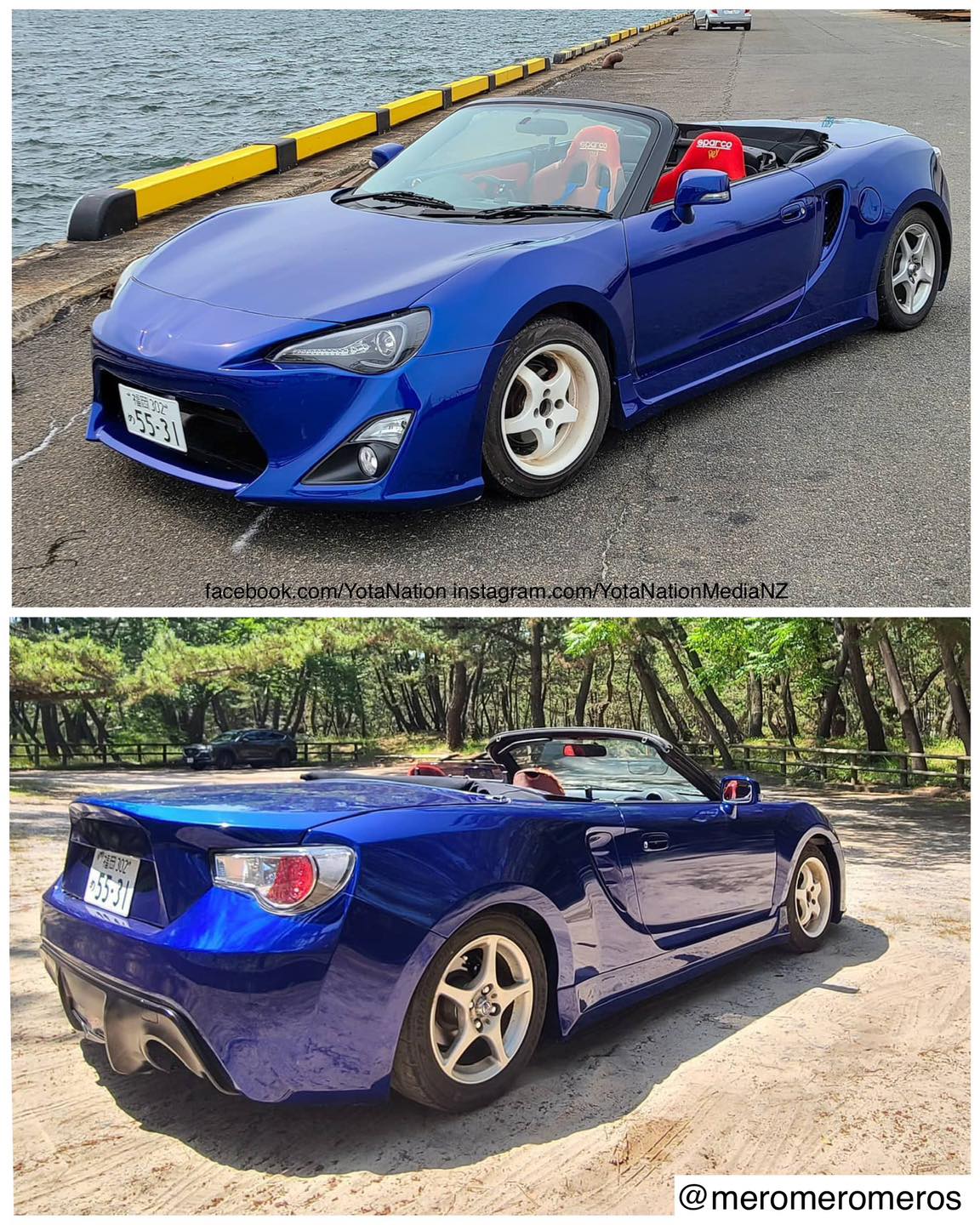 Yota - MR-S AKA MR2 Spyder with GT86 Front and rear swap. Know as “MR86 ...