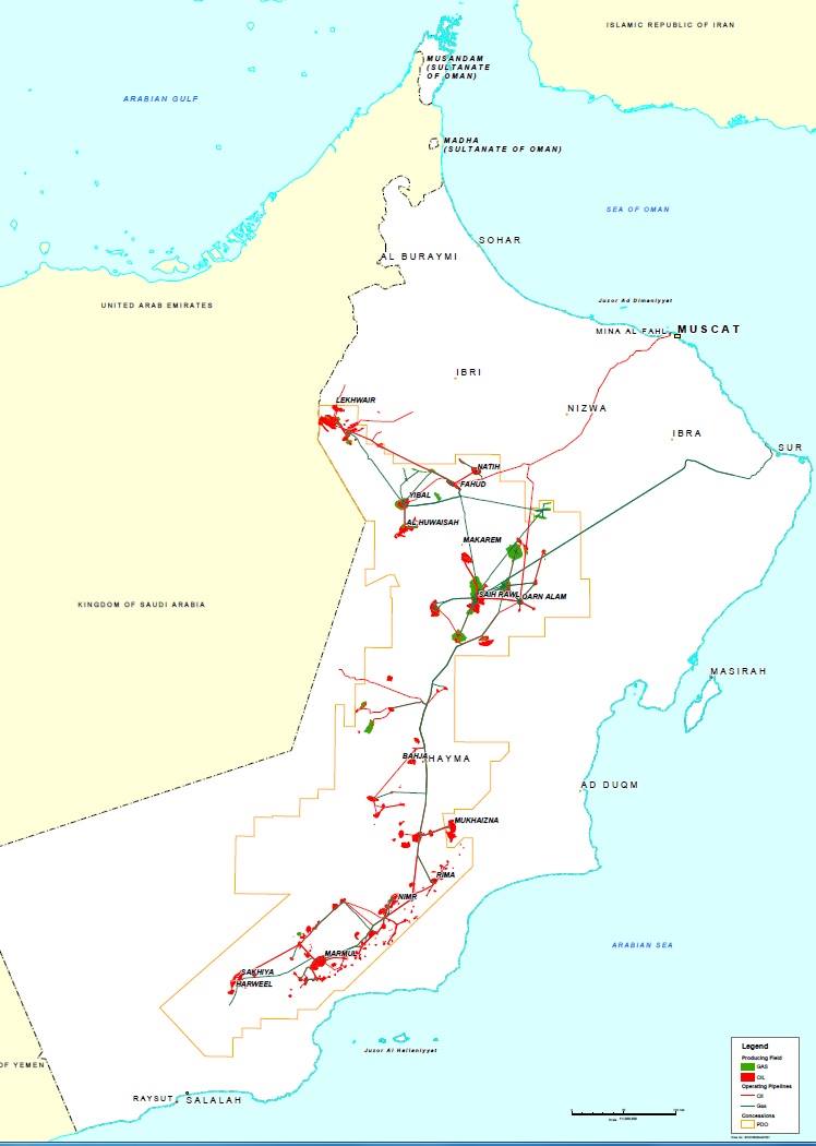 Petroleum - PDO’s concession area known as Block 6 extends over almost ...