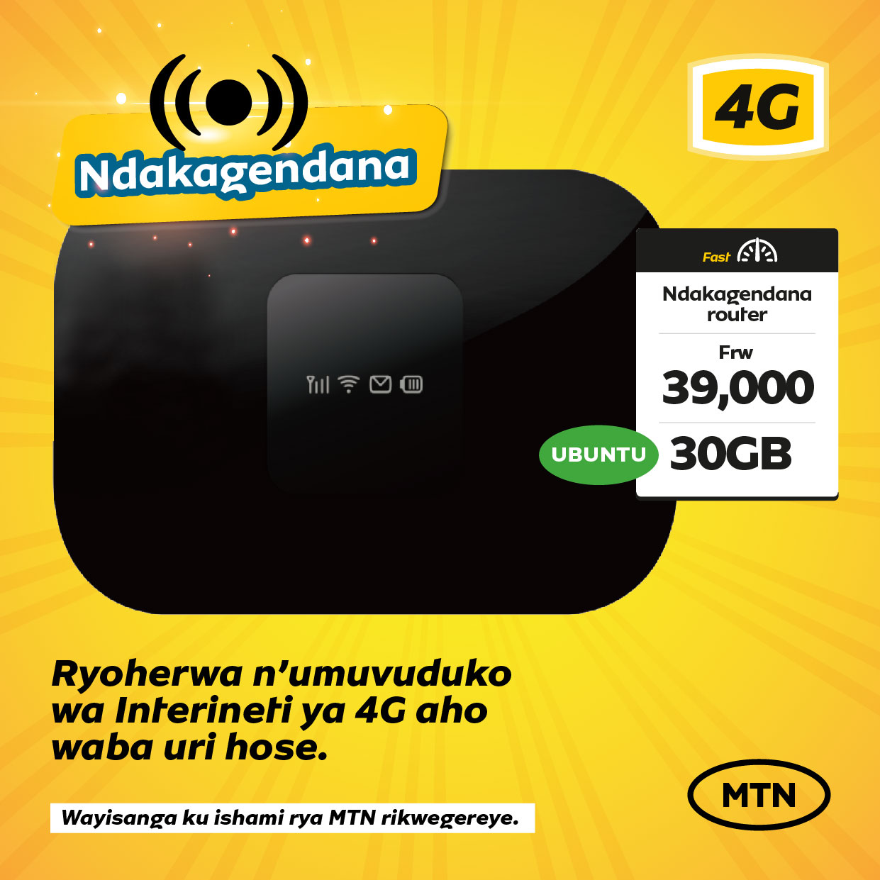 MTN Rwanda - Urashaka kugera kuki uyu munsi? Gahunda ufite yose uyikore ...