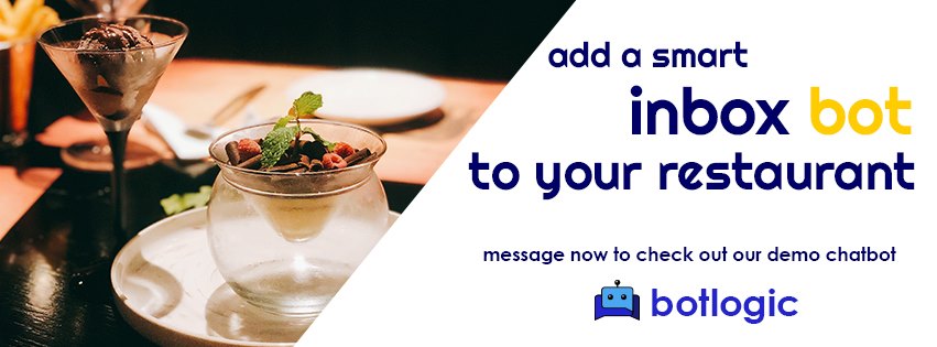 Restaurant Chatbot by botlogic