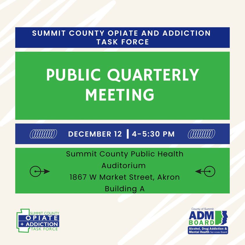 Summit County Opiate & Addiction Task Force | Akron OH