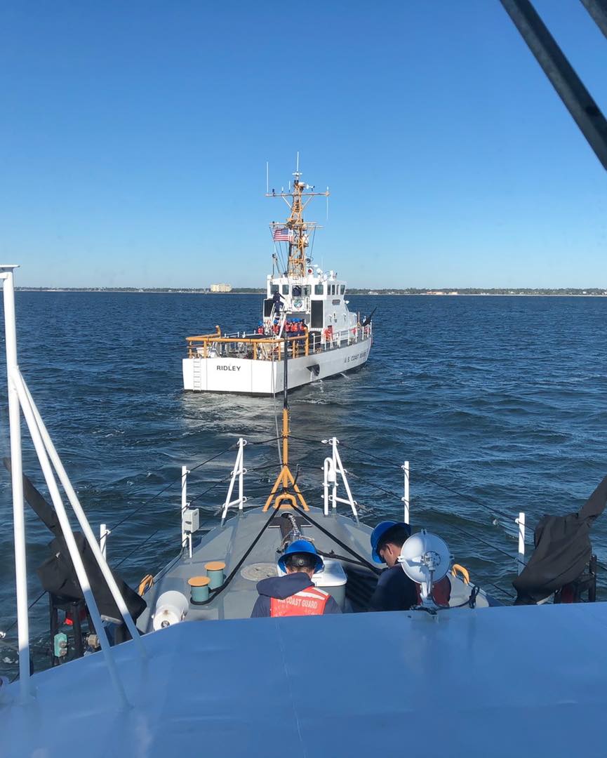 The CGC RIDLEY conducting... - U.S. Coast Guard Sector Mobile