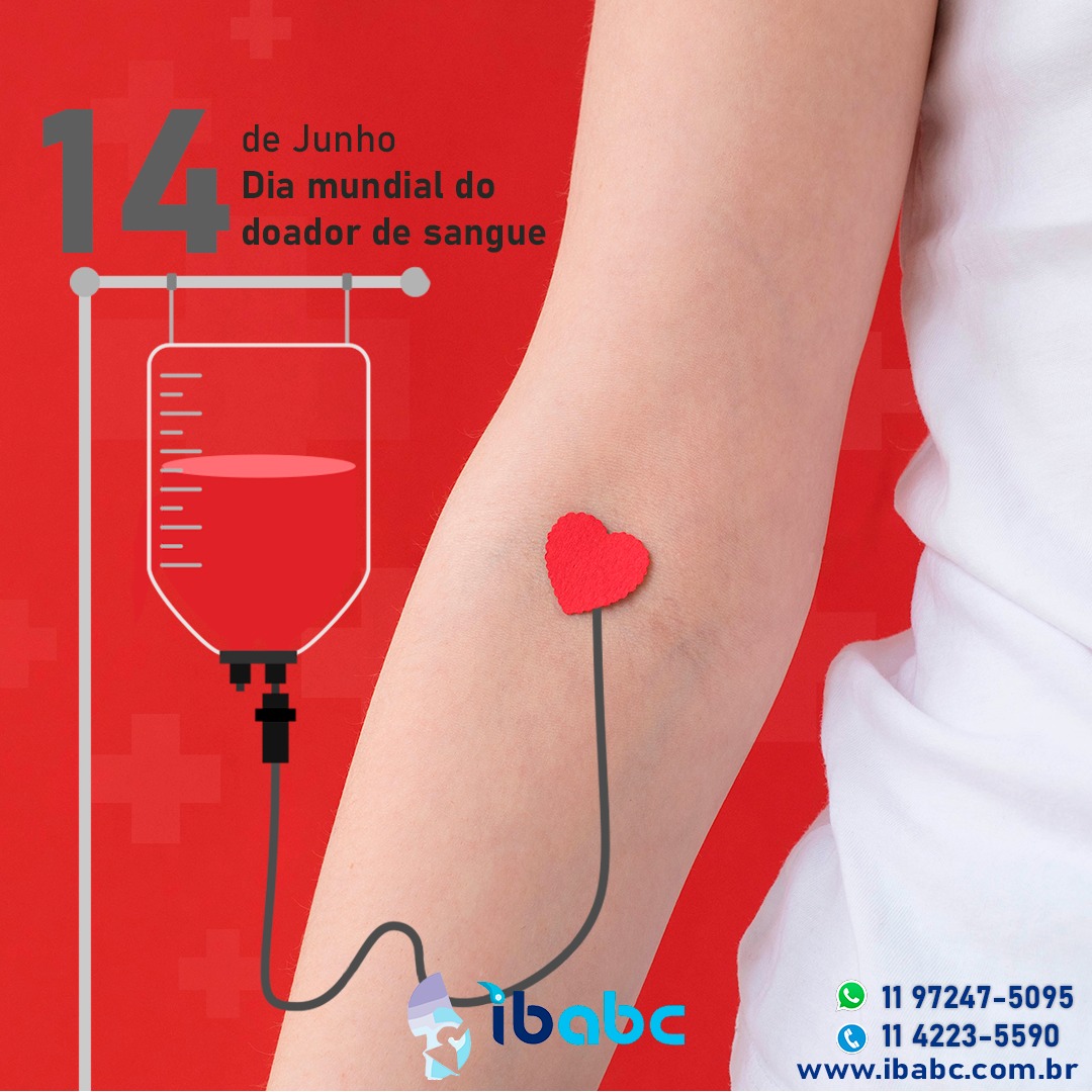 Doar sangue é um ato de... - IBABC - Instituto de Biomedicina | Facebook