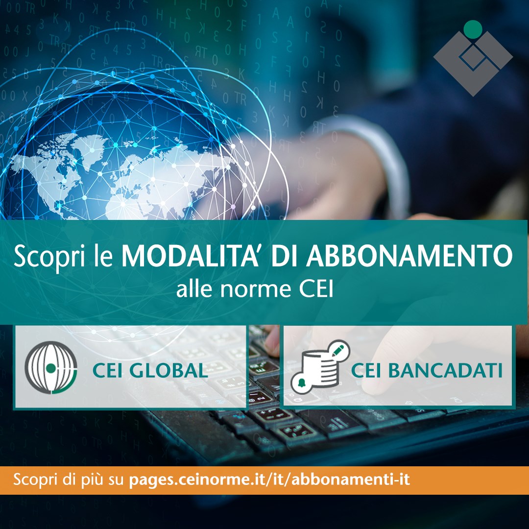 CEI - Comitato Elettrotecnico Italiano - 🤔 Sapevi che esistono due ...