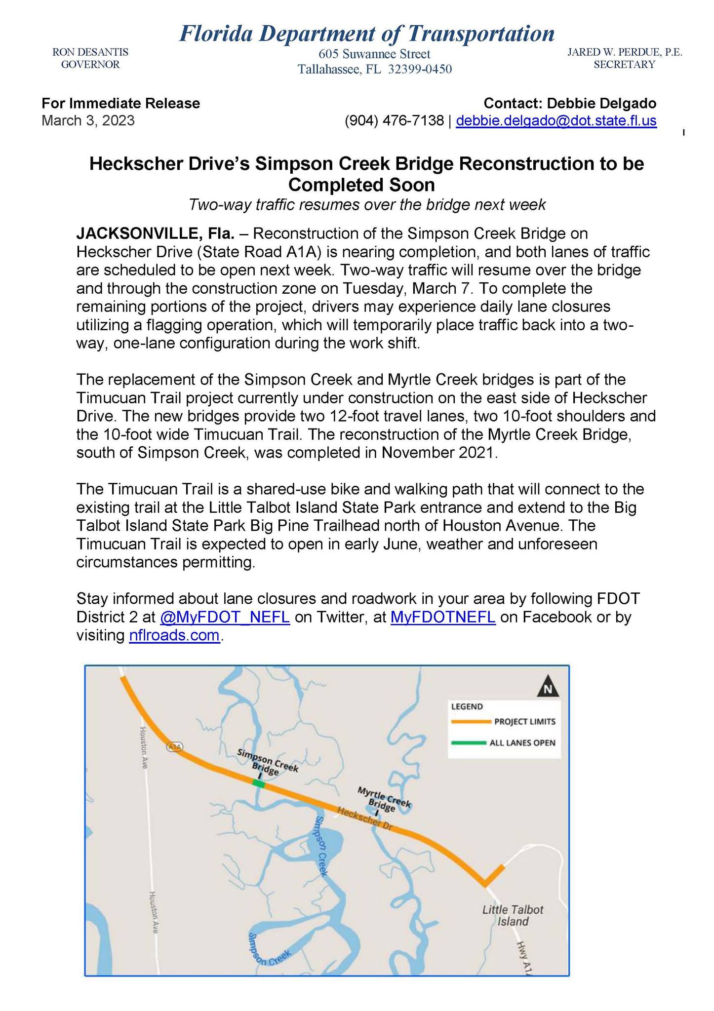 Friends - Here is and update regarding the construction of the next ...