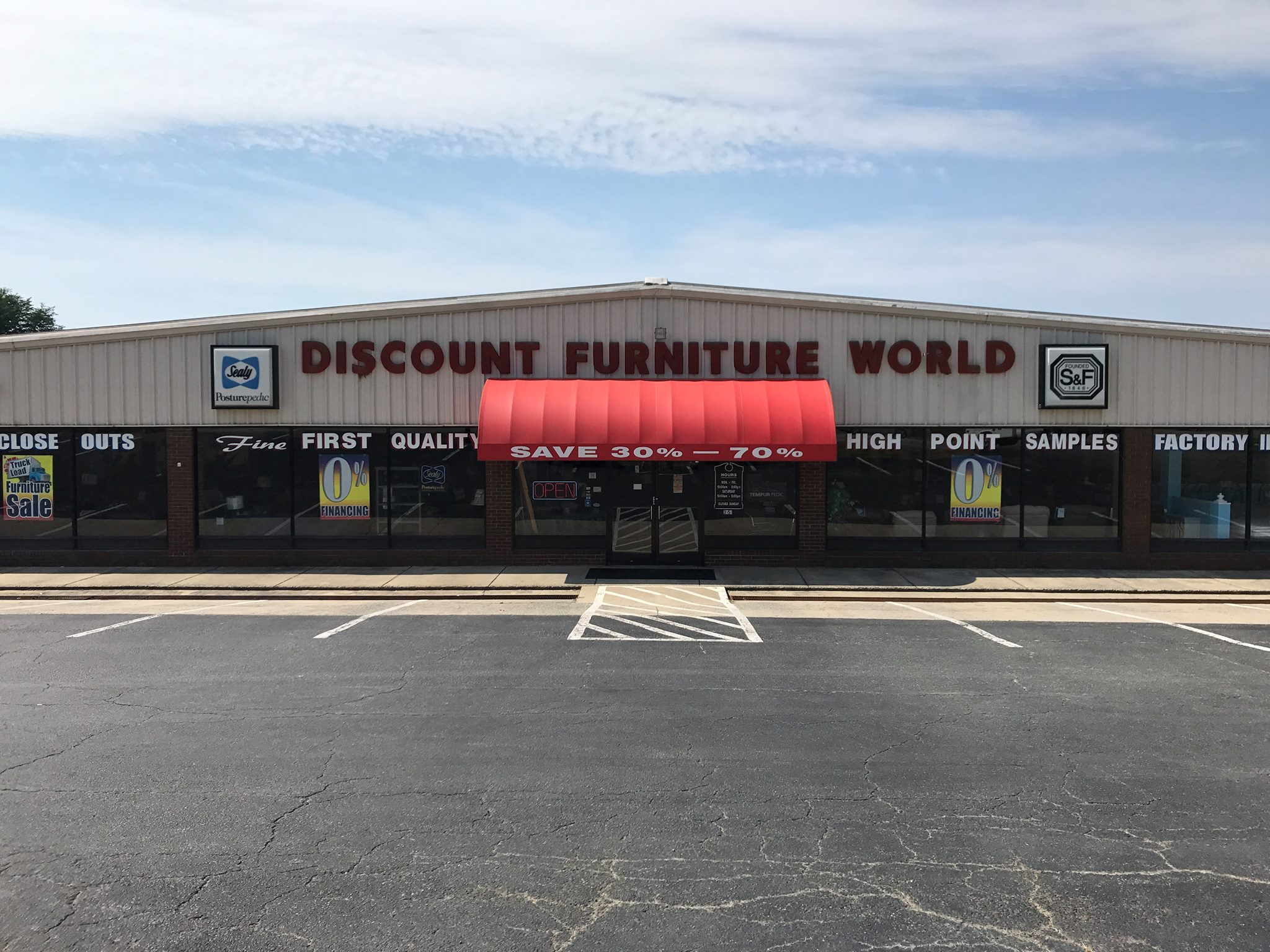 Discount Furniture World Burlington NC