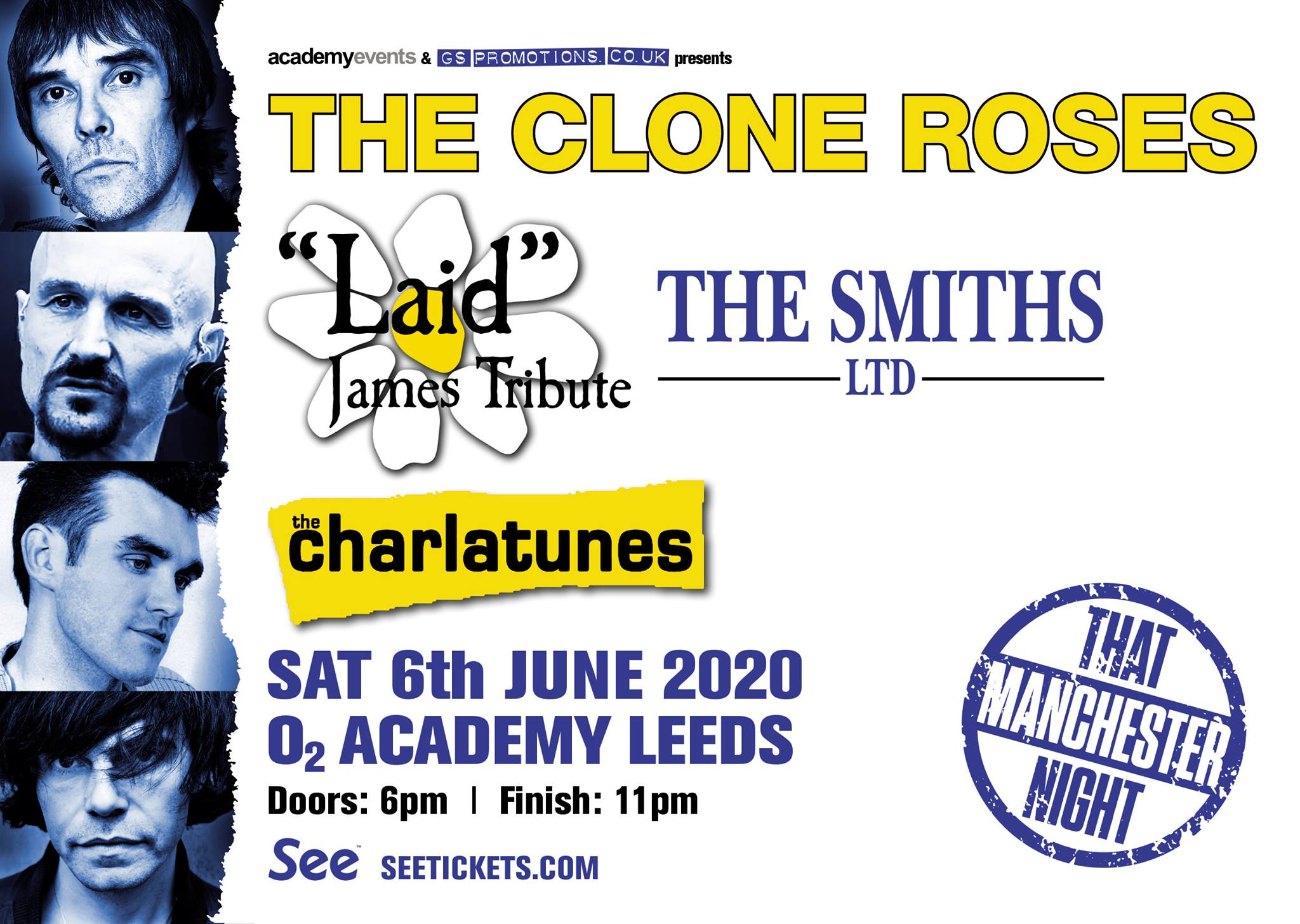 The Clone Roses & More o2 Academy Leeds