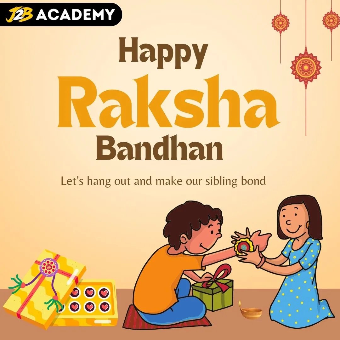 J2B Academy - Happy Raksha Bandhan! Here's to the bond of...
