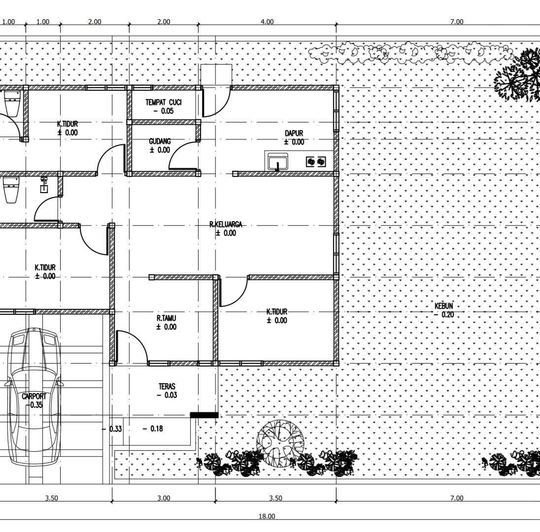 1 bed room for the twinnie. Floor Plan 6 x 8 meter. #smallhouse ...