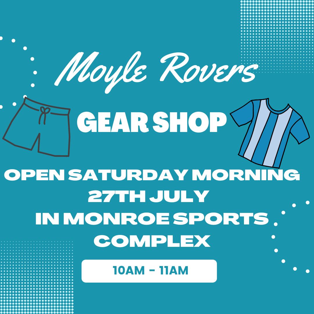 Moyle Rovers - Gear Shop open Get all the latest news on the Moyle ...