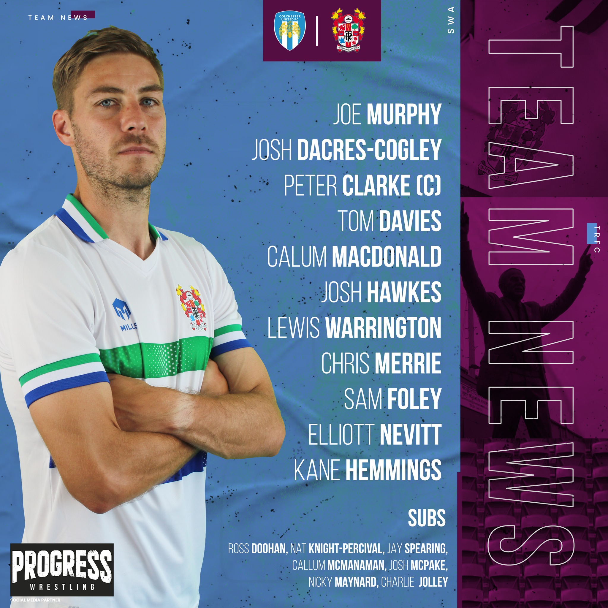 Tranmere Rovers - 👏 Here's how we line up this...