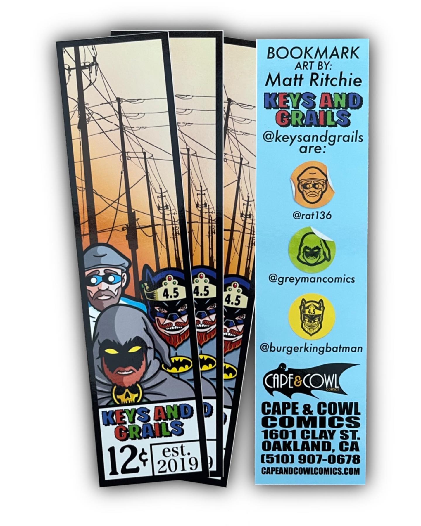 New Bookmarks Part 4! This beauty... - Cape and Cowl Comics