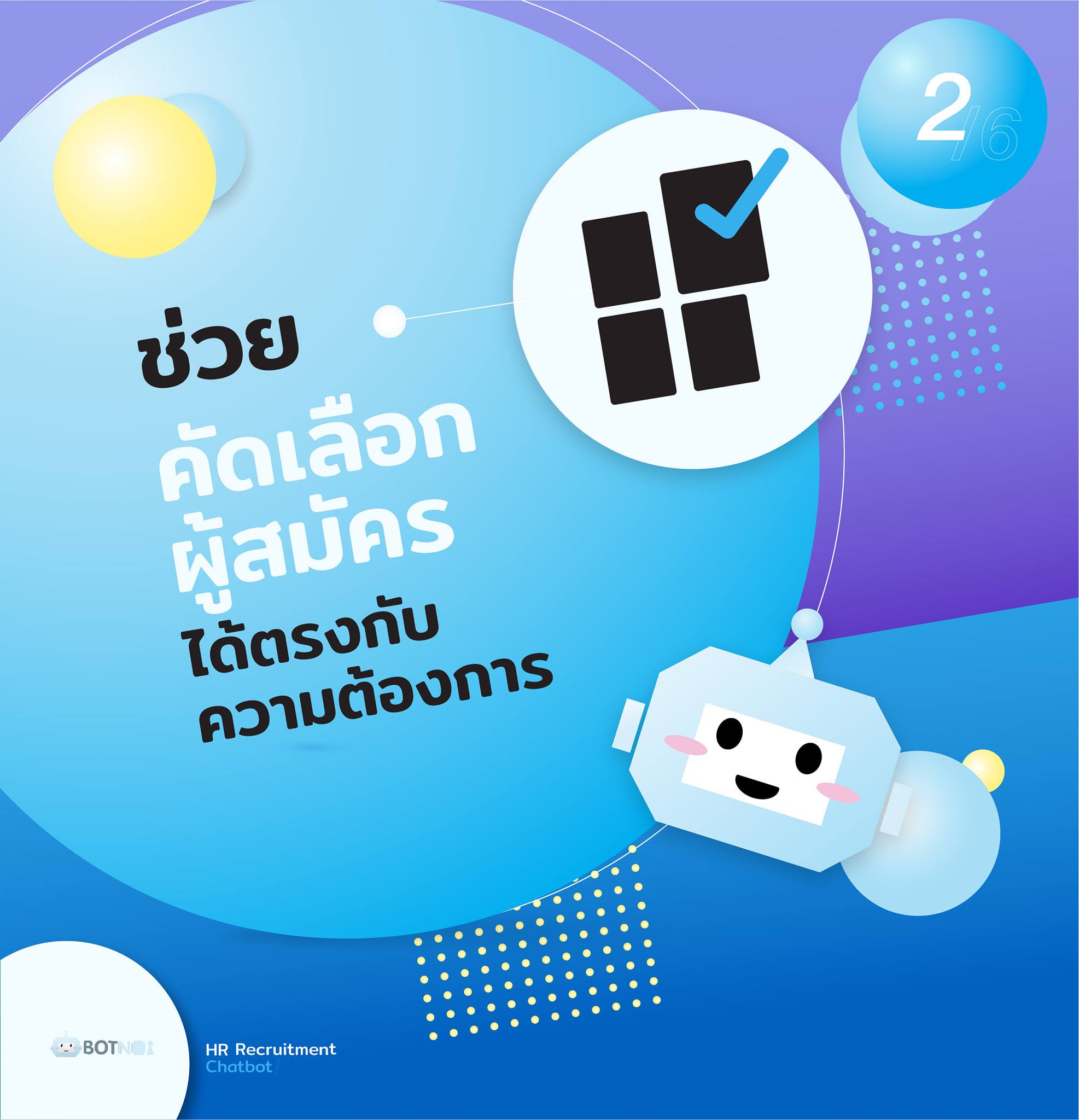 Botnoi Group - 🤖 HR Recruitment Chatbot 👩‍💼 ต่อเนื่องจาก... | Facebook