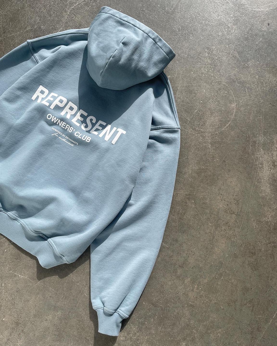 Represent Clo - Powder Blue Owners Club pieces - Restocked... | Facebook