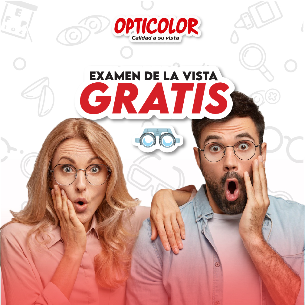 OPTICOLOR - Realizamos el examen visual gratis con... | Facebook