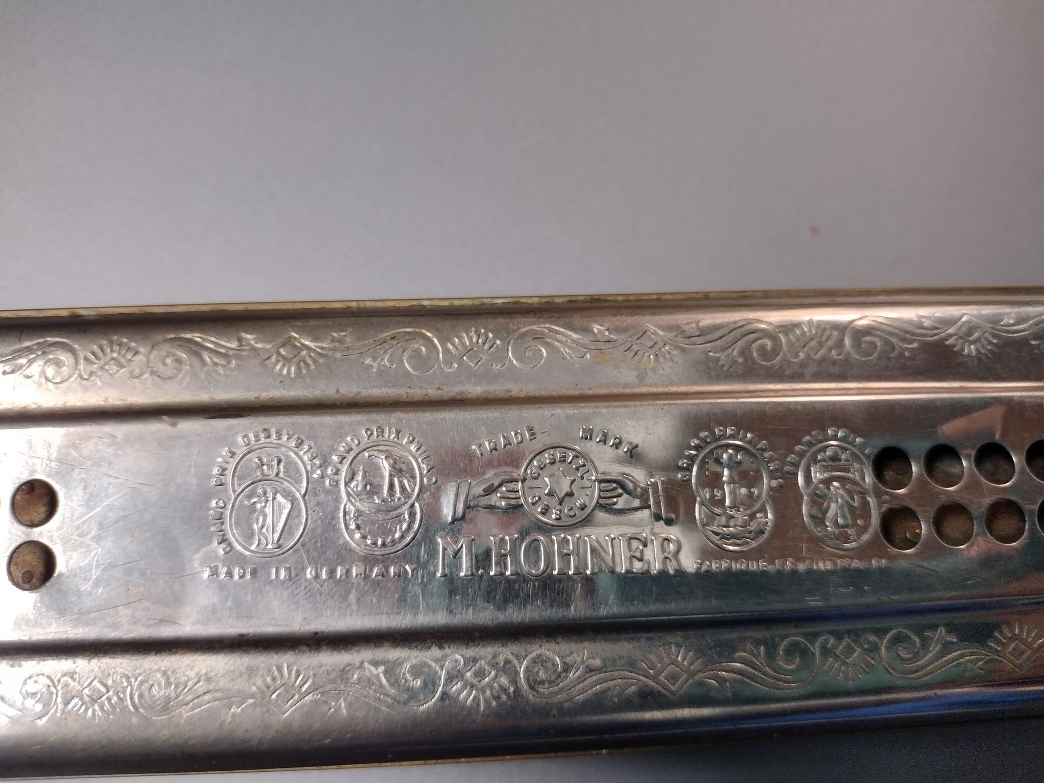 What is the model of my vintage Jerome Callet mouthpiece with a