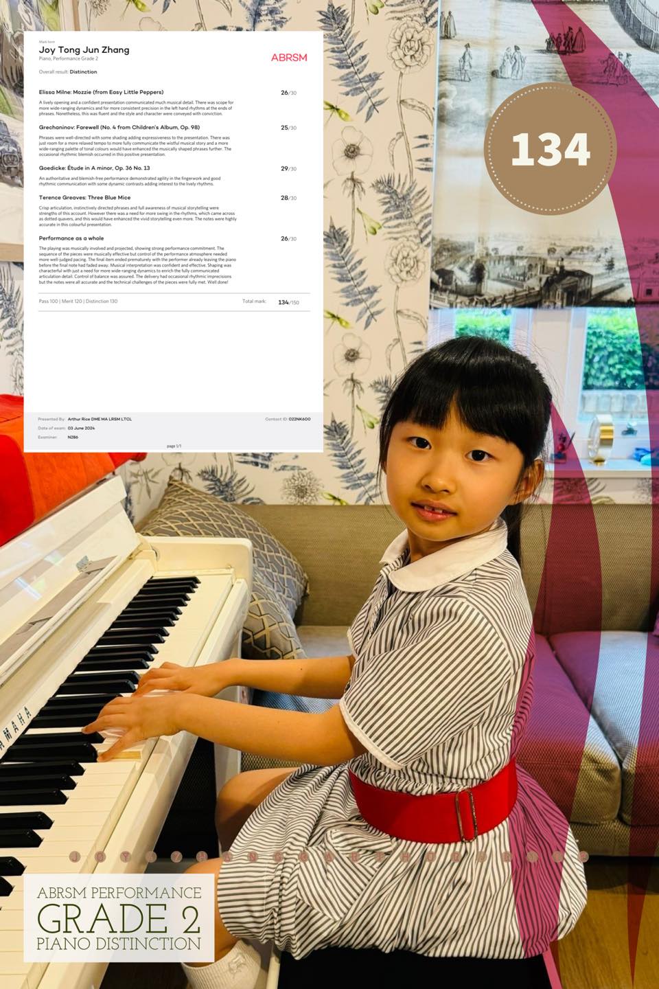 Congratulations to our student, #Joy!... - Stevens B. Piano | Facebook