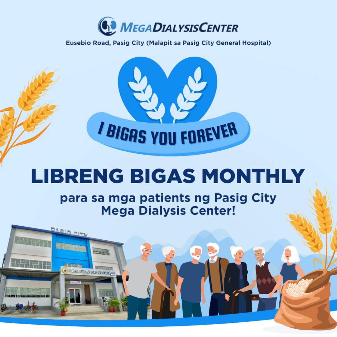 Pasig - 🌾 Libreng Bigas MONTHLY sa PASIG CITY MEGA DIALYSIS CENTER 🌾 ...