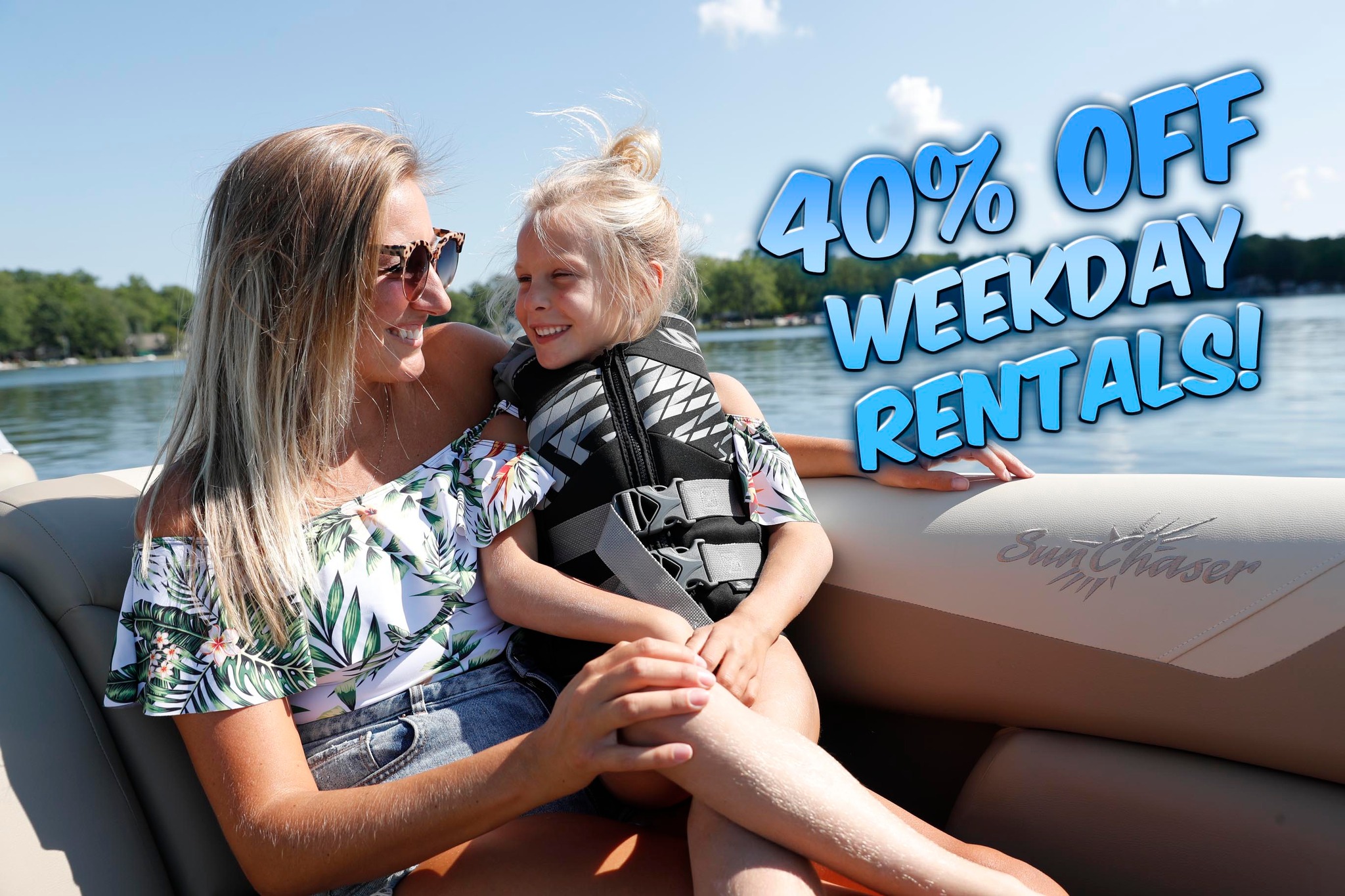 SUMMER PACKAGE とWINTER PACKAGE 🌊Late Summer Boat Rental Deal 🌊 Take 40% off ALL boat rentals