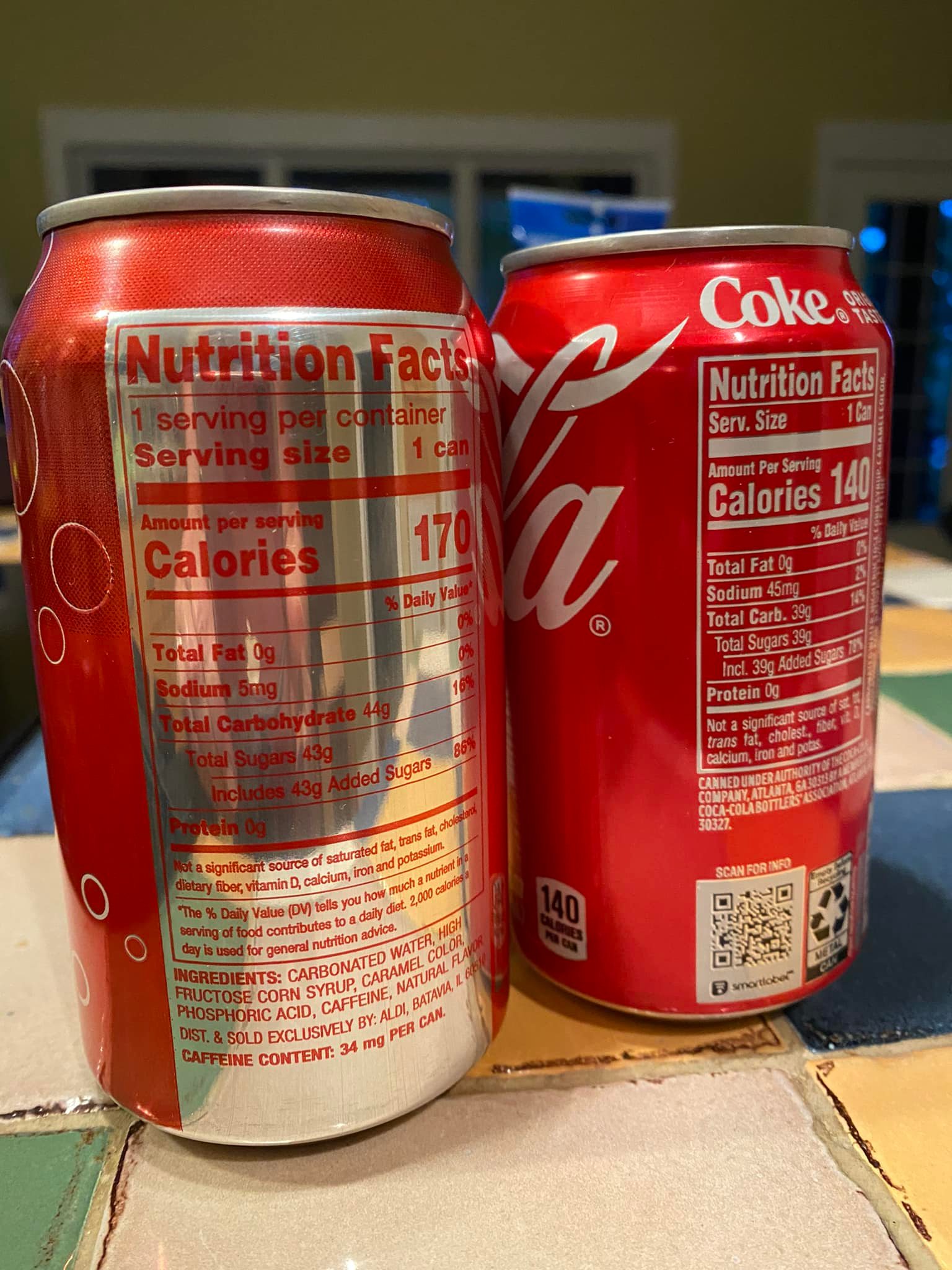 Aldi Summit cola is a cheaper alternative to Coke
