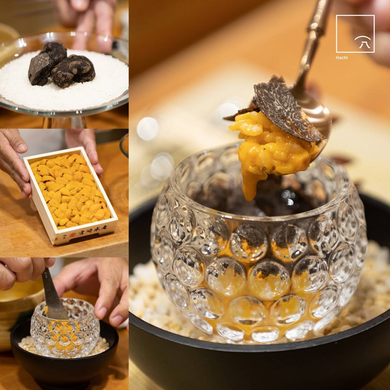 Shichi Omakase - Uni Risotto with Black Truffle... | Facebook