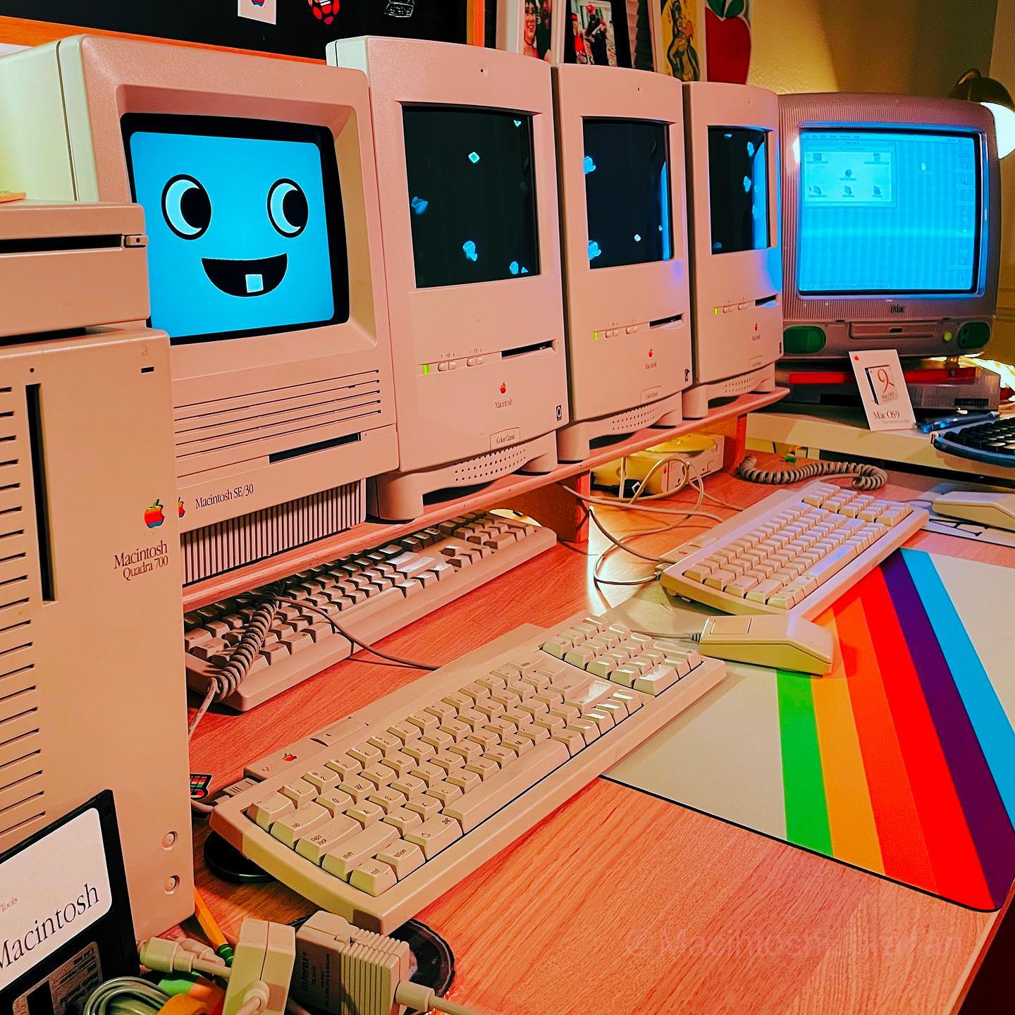 Macデスクトップ Mac Color Classic II Mystic BlueSCSI v2 Upgraded