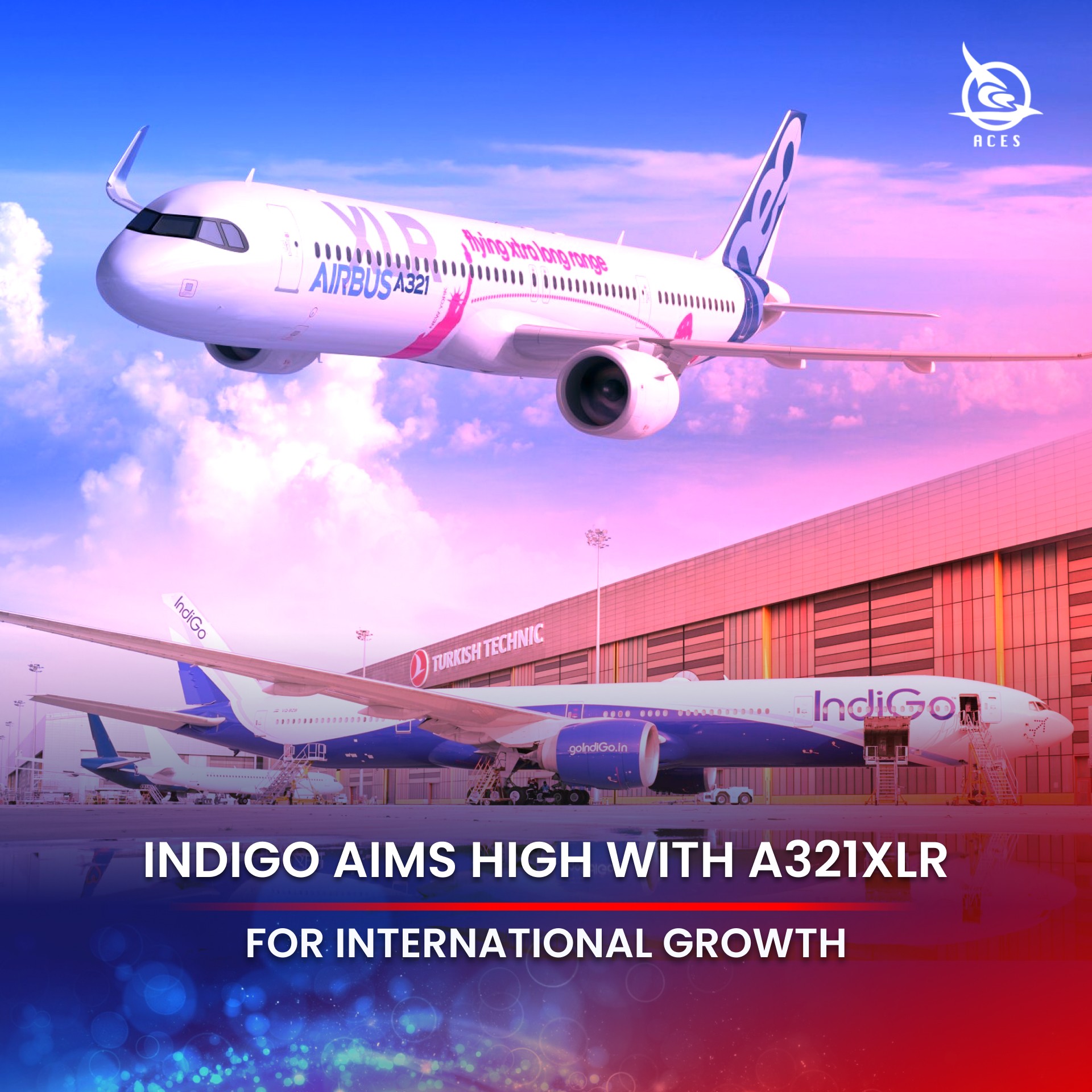 Aces - ️IndiGo Aims High with A321XLR for International Growth💼 IndiGo ...
