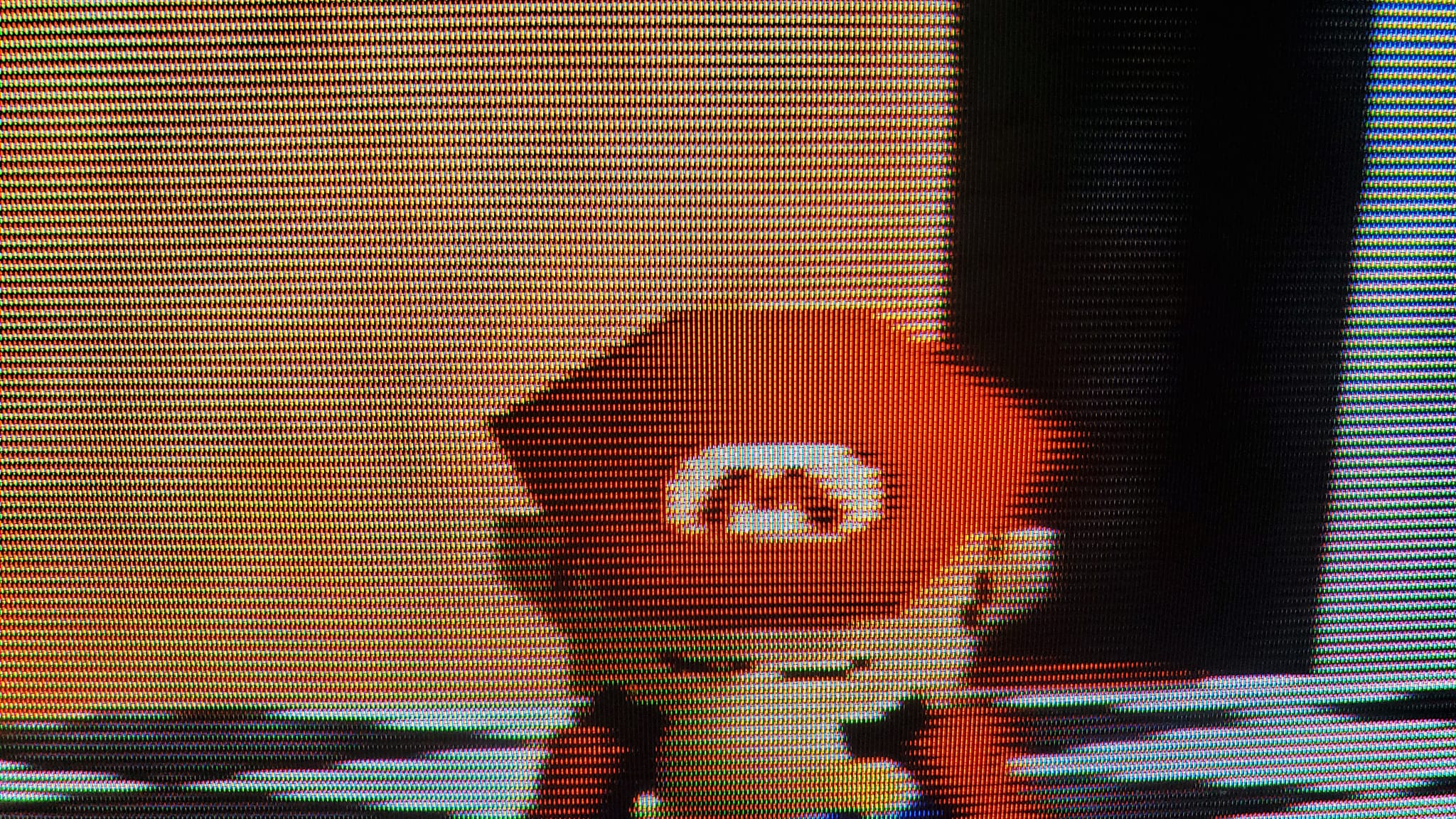 Is red color bleeding a component cable issue?