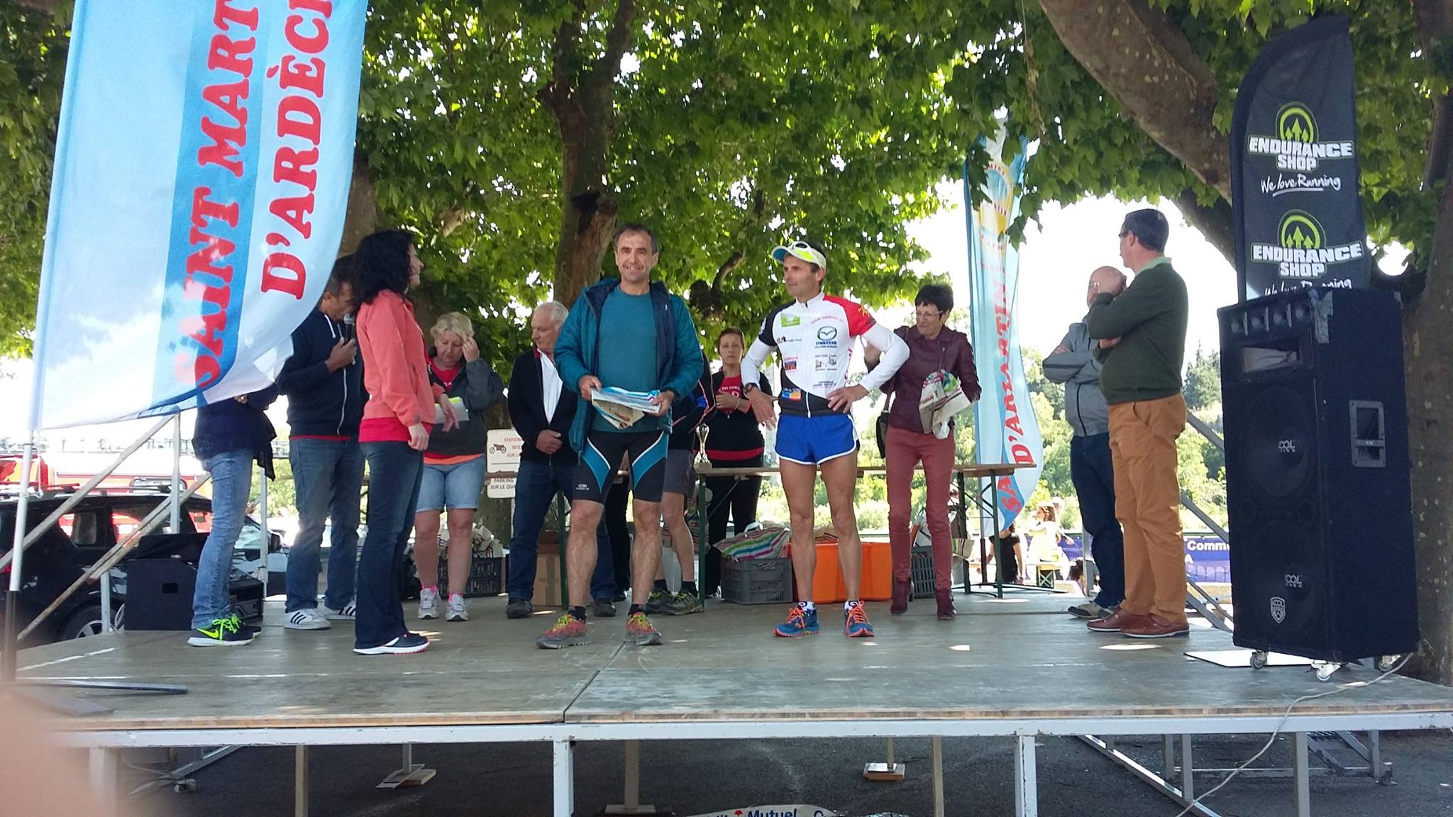 Camping La Vignasse - Podium pour le trail des Gorges de l'Ardèche (23 ...