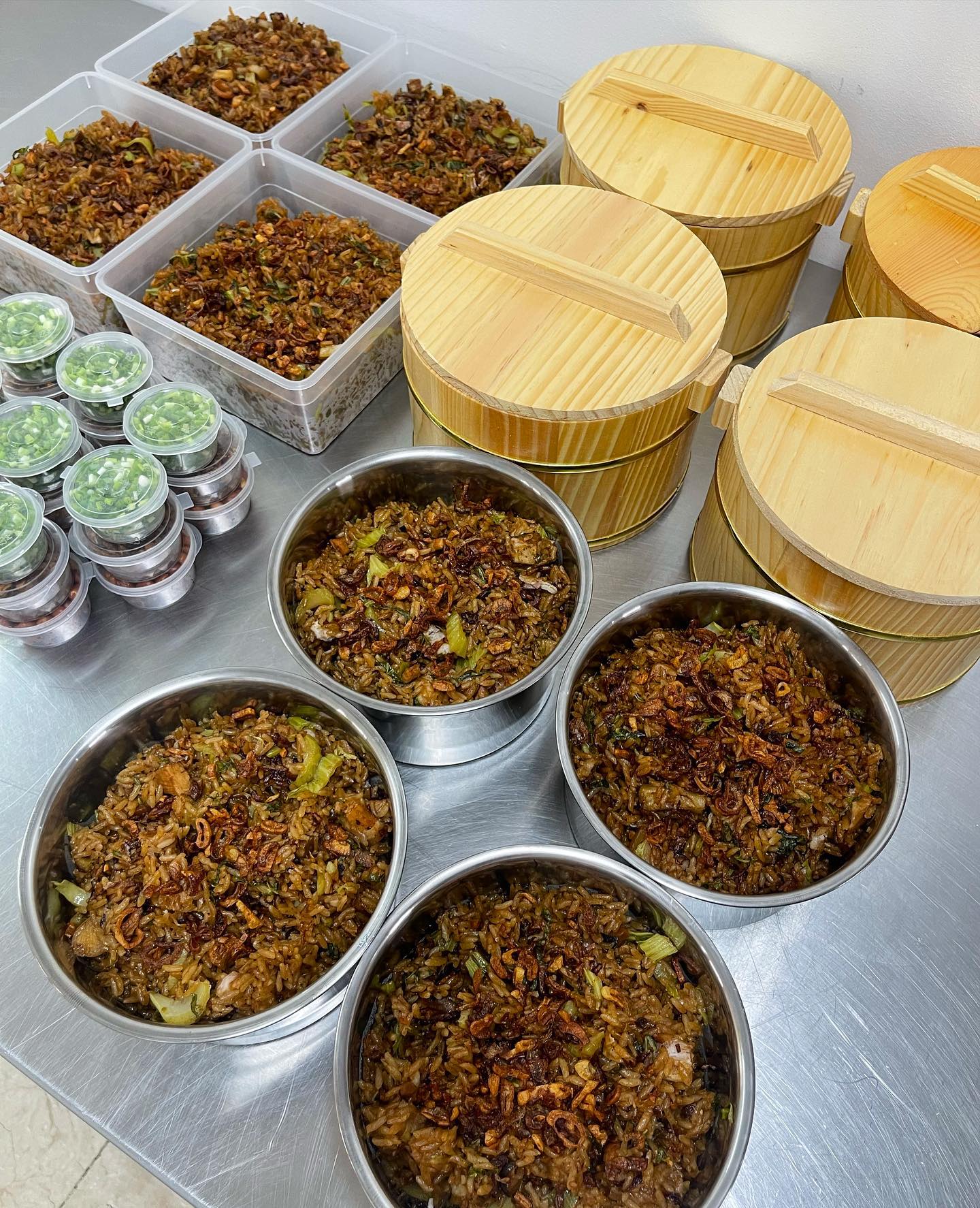 China Mommy - Our special wooden containers for our...