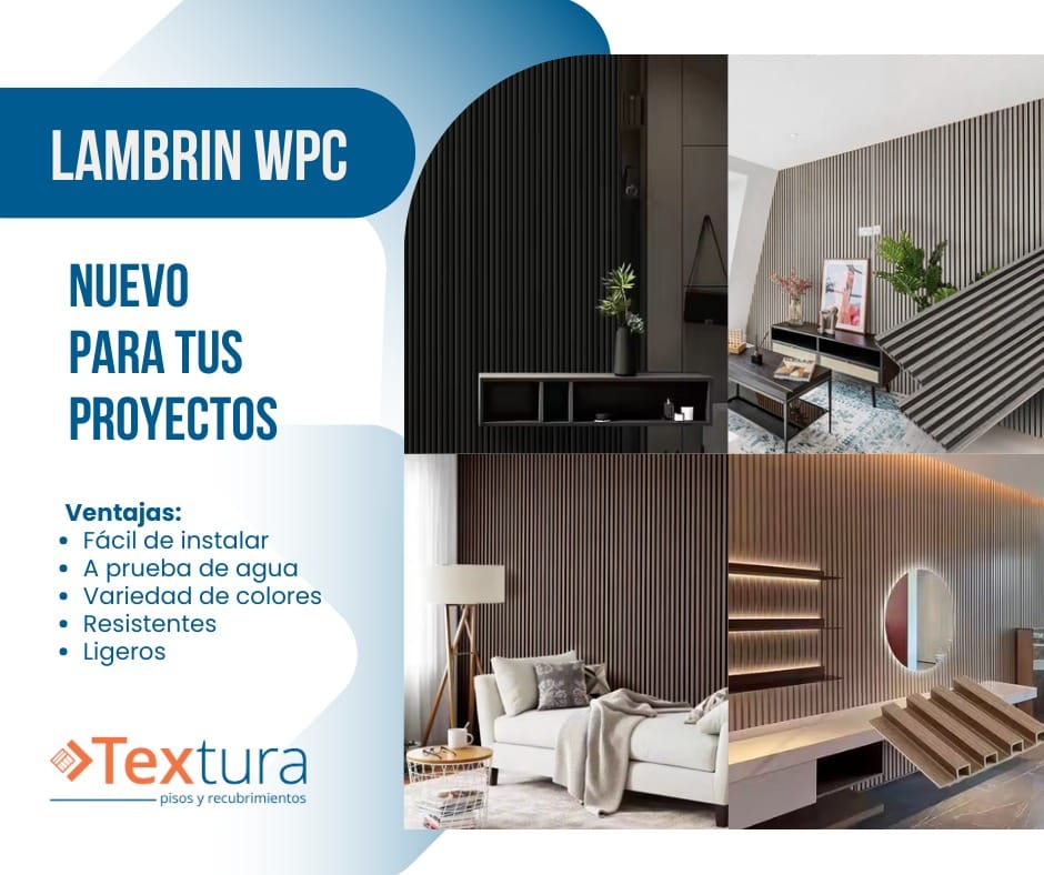 Textura - ¡Descubre Lambrin WPC! La solución ideal para... | Facebook