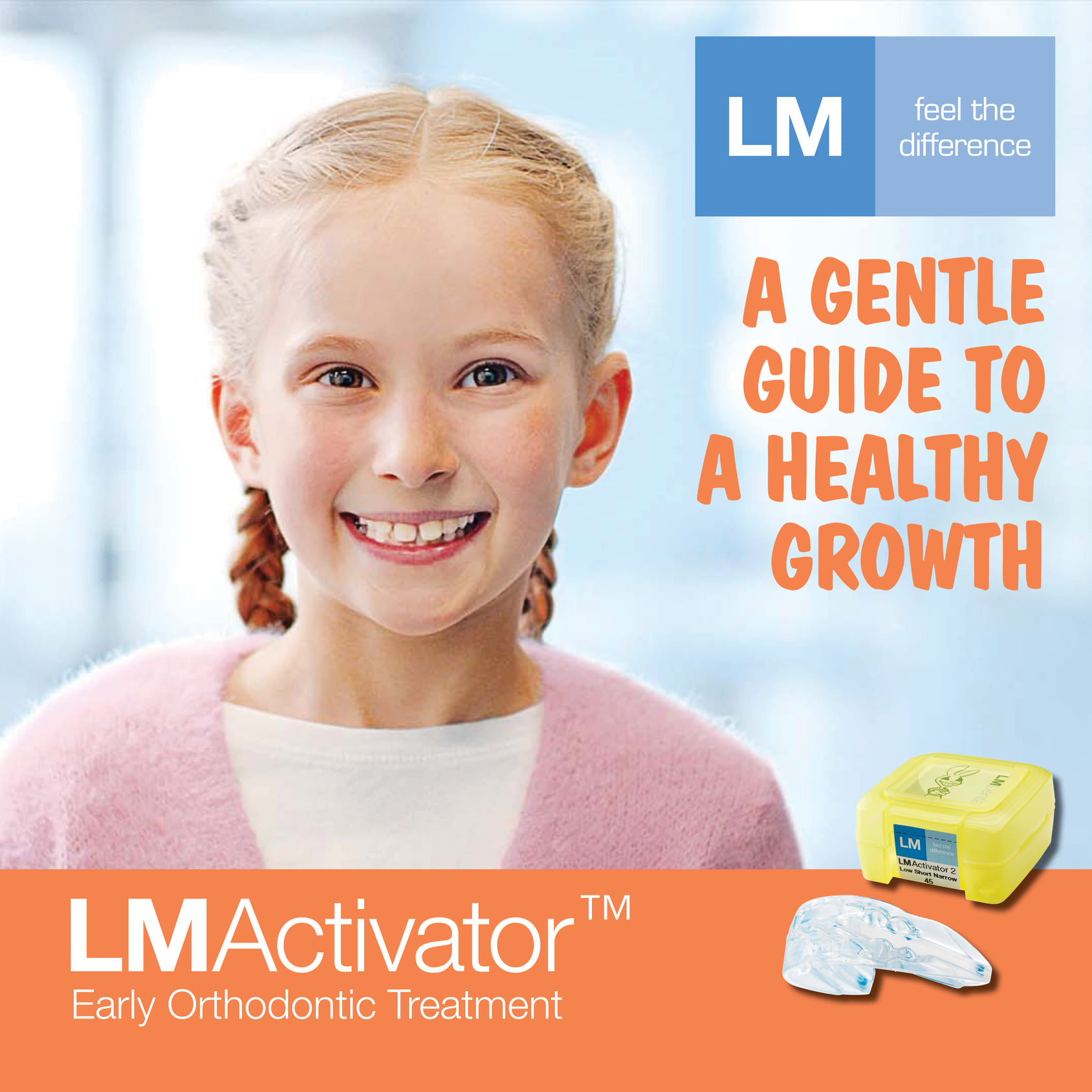 LM-Dental - LM-Activator™ is a silicone appliance for children guiding ...