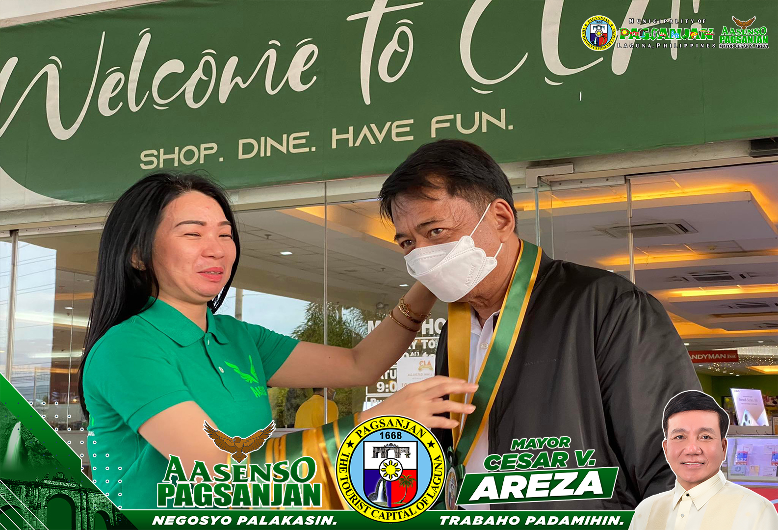 CESAR V. AREZA - Isang karangalan po na maging host ang...