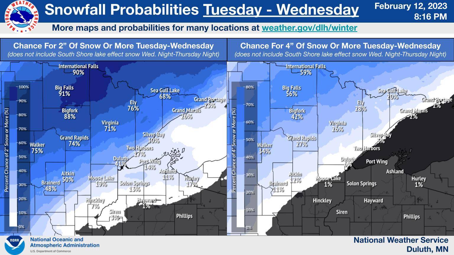 Here's the... - US National Weather Service Duluth Minnesota | Facebook