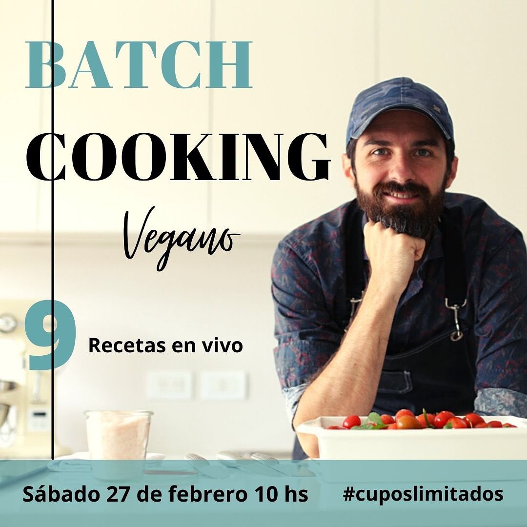 ¡CLASE EXCLUSIVA DE BATCH COOKING!... - Pablo Martin Chef | Facebook