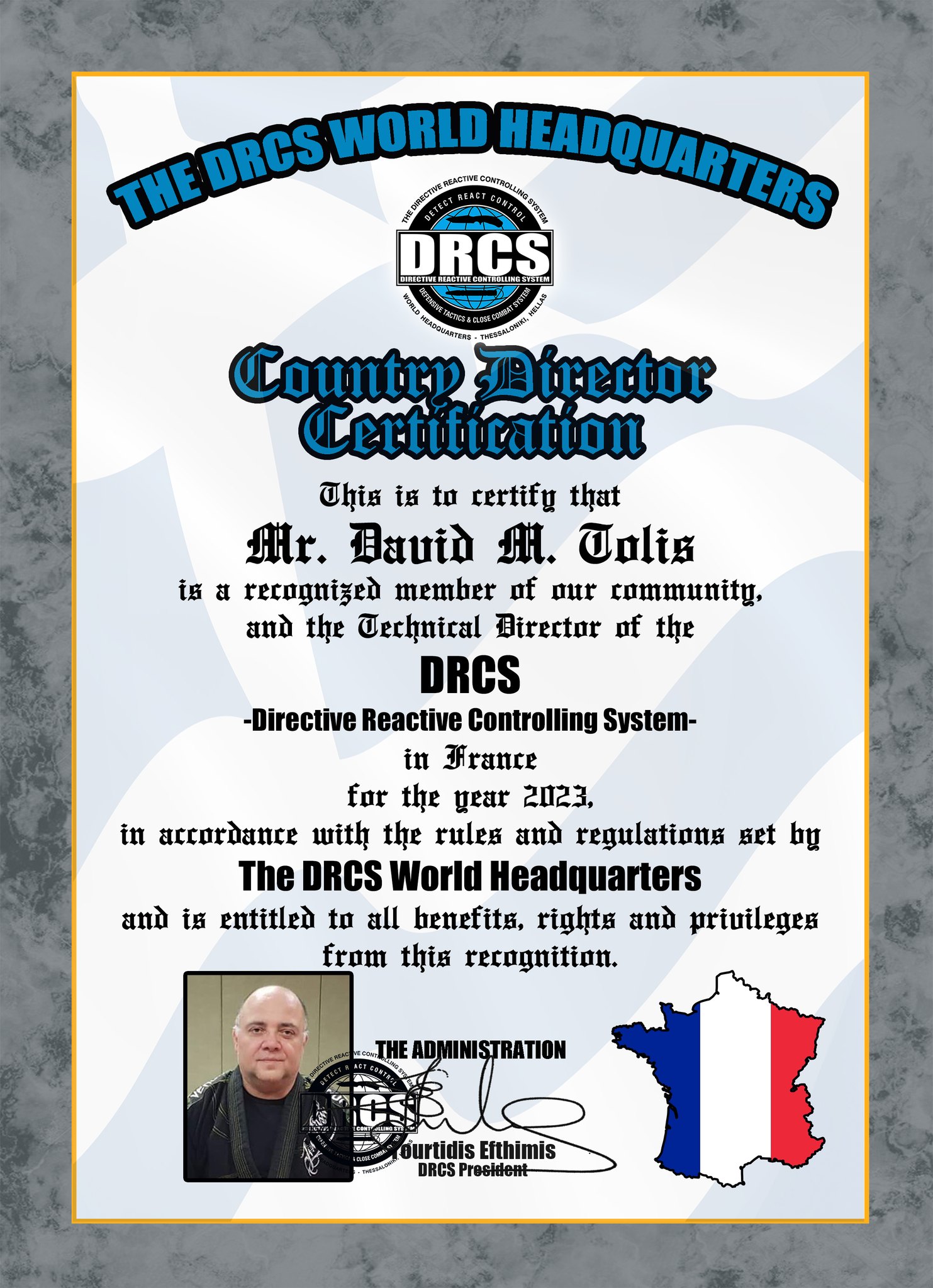 Congratulations to Mr David... - The DRCS World Headquarters | Facebook