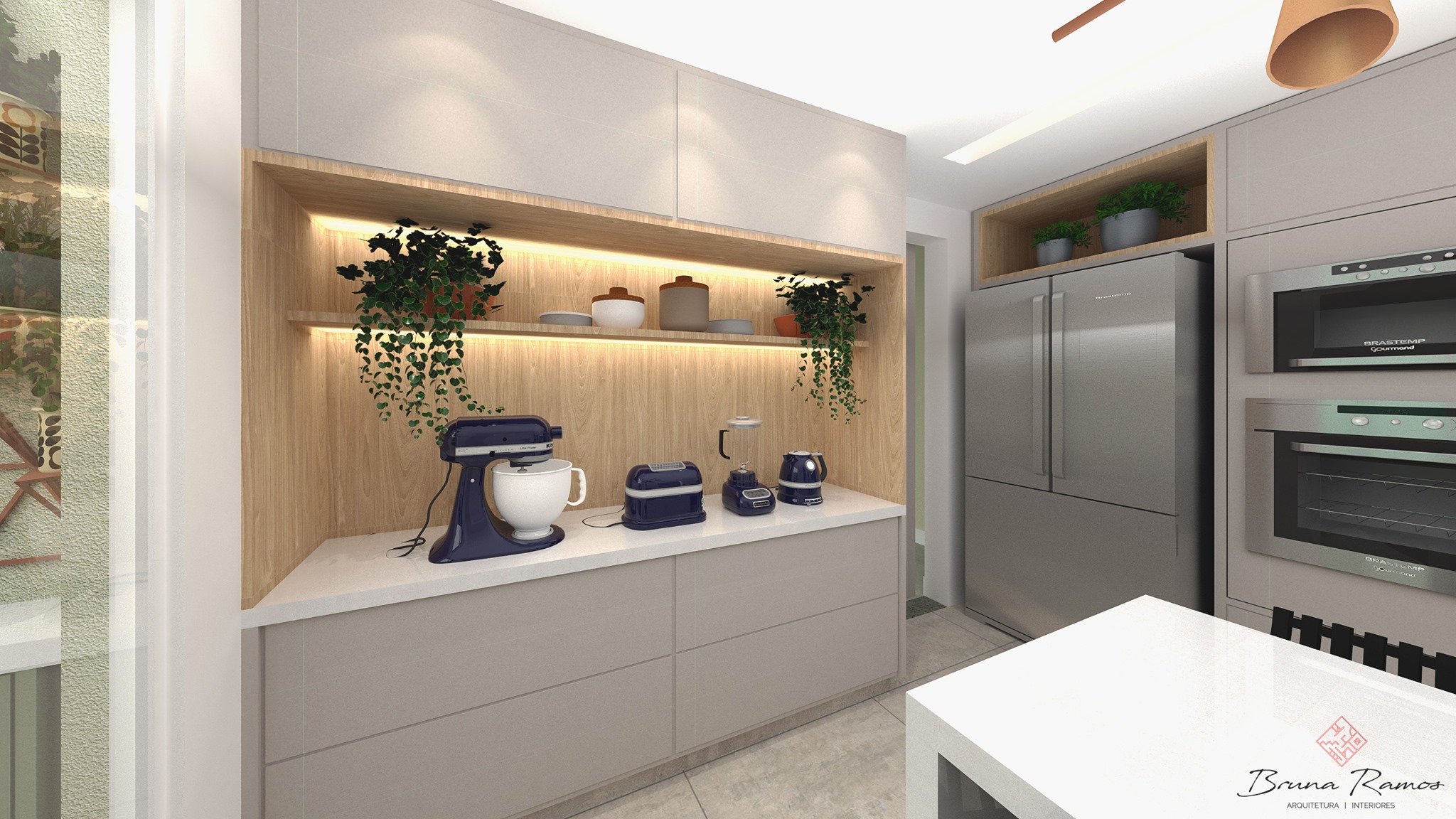 COZINHA | projeto para uma... - Bruna Ramos Arquitetura