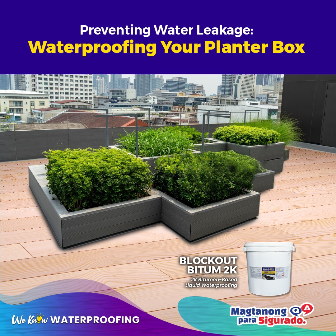 Buildrite - Planter boxes on roof decks, often constructed from porous ...