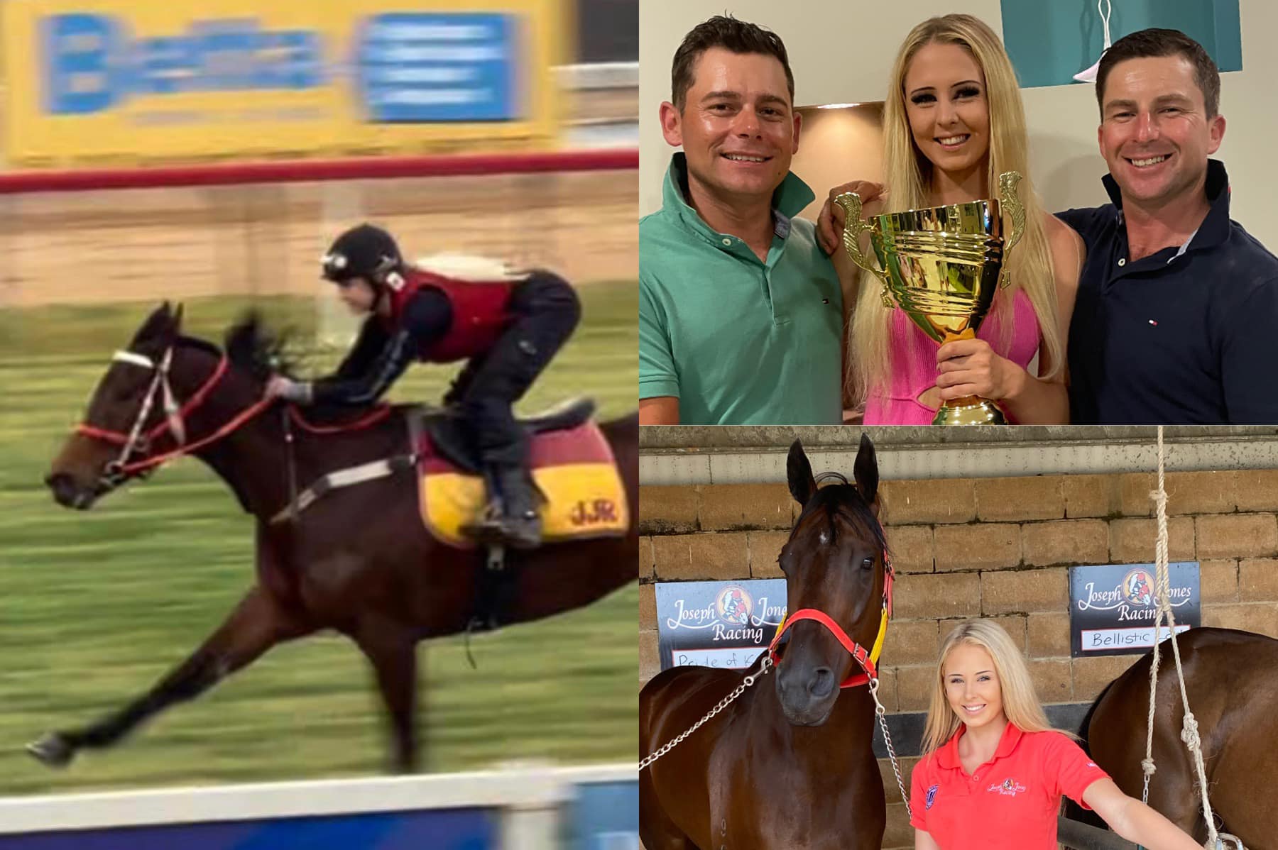 Joseph - Wishing our gorgeous and talented Sapphire Coast trackwork ...