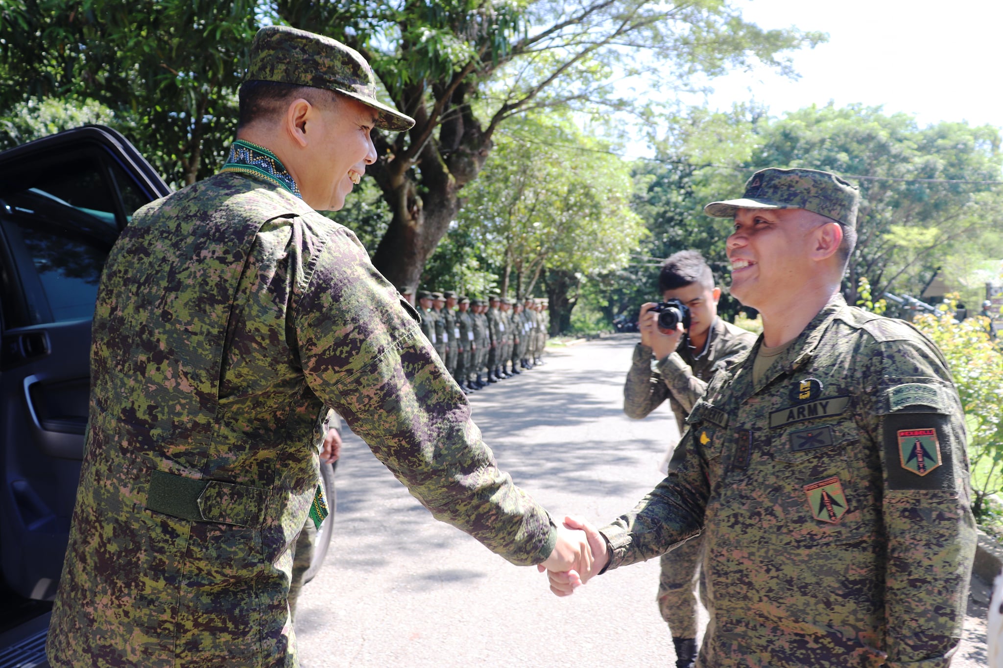 The King of Battle welcomes the Assistant Chief of Staff for Logistics ...