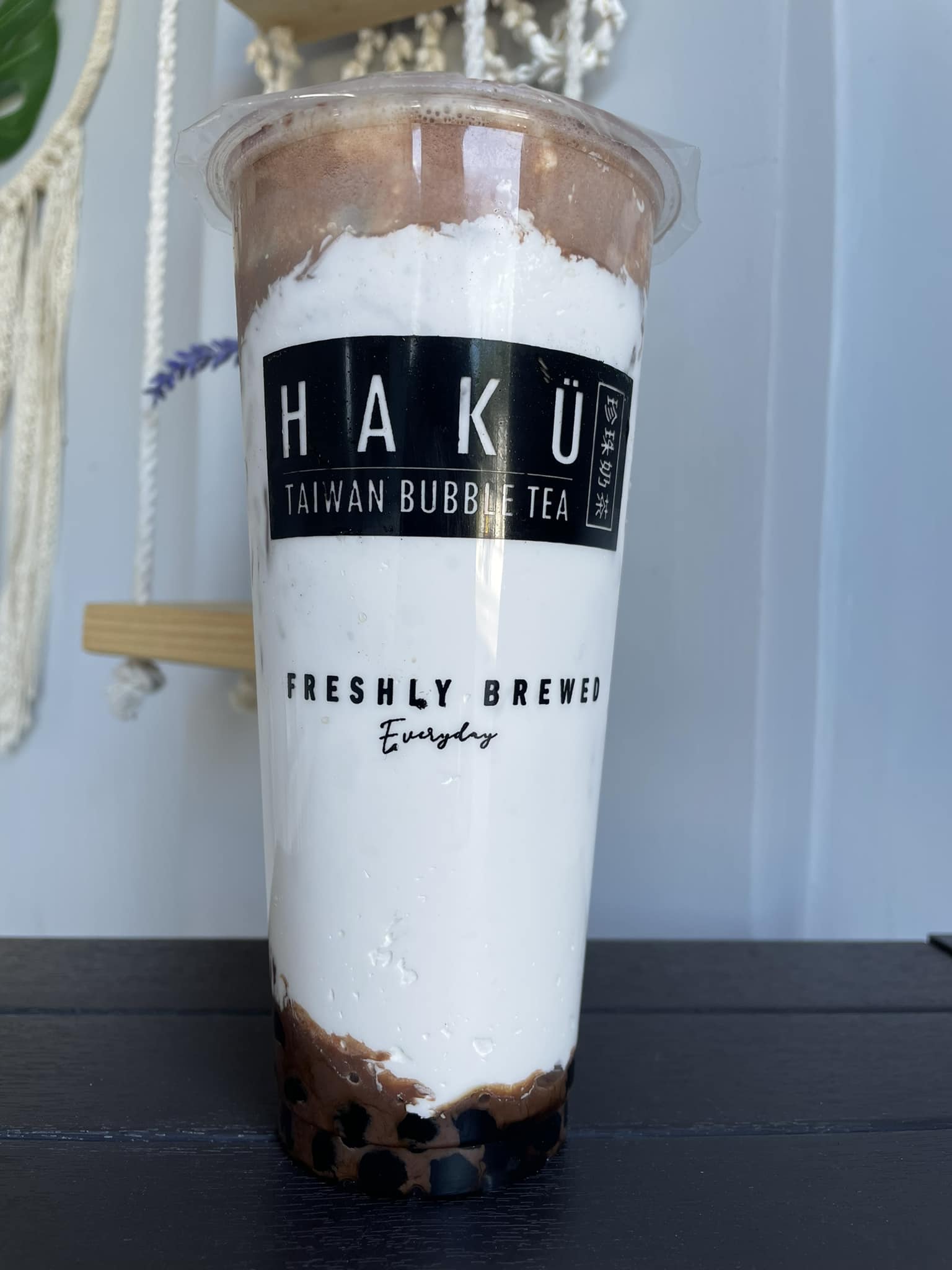 Hakü Bubble Tea - Pause, ——— Breathe,——— Take a Sip.———...