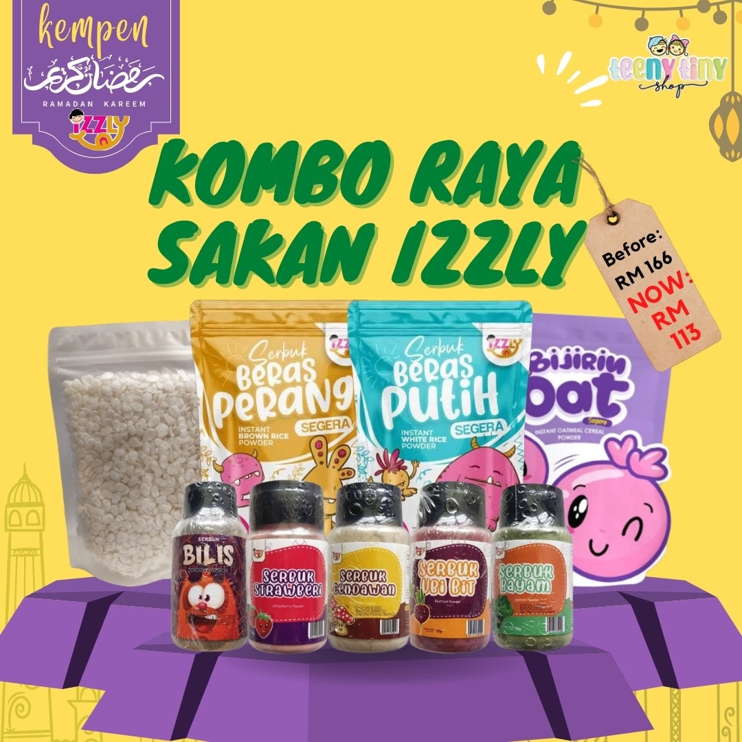 COMBO RAYA SAKAN IZZLY 🔥... - Natural Babyfood Malaysia
