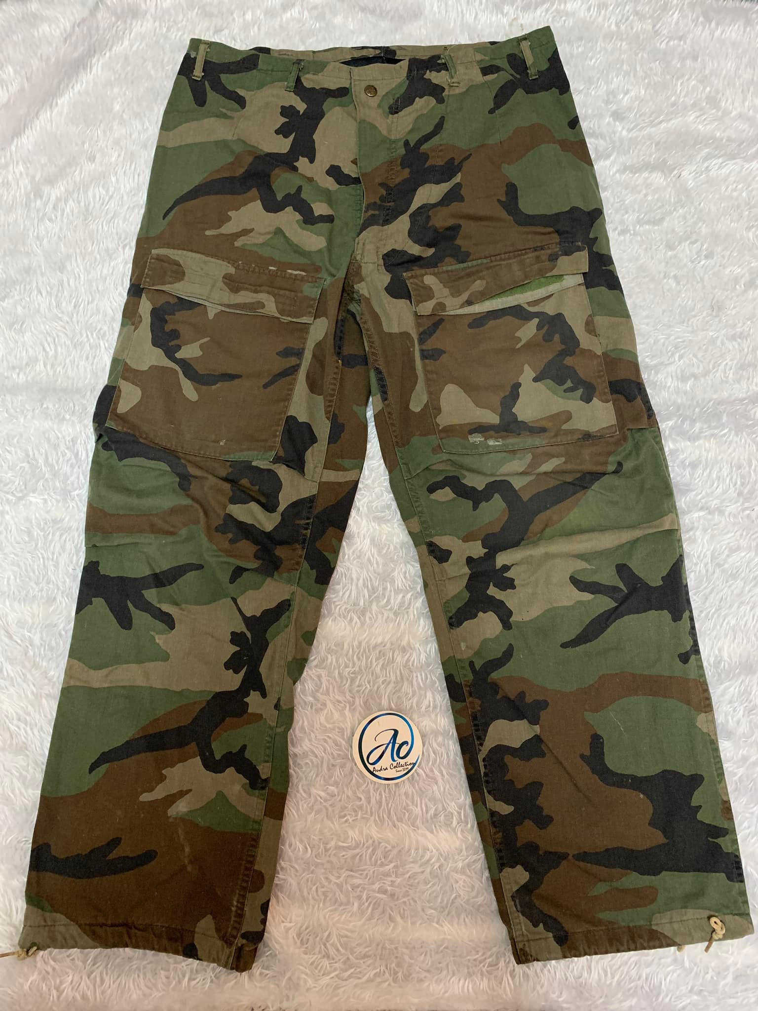 VINTAGE 70s US ARMY CHEMICAL PROTECTIVE PANTS ?WAIST:36 ?LENGTH 
