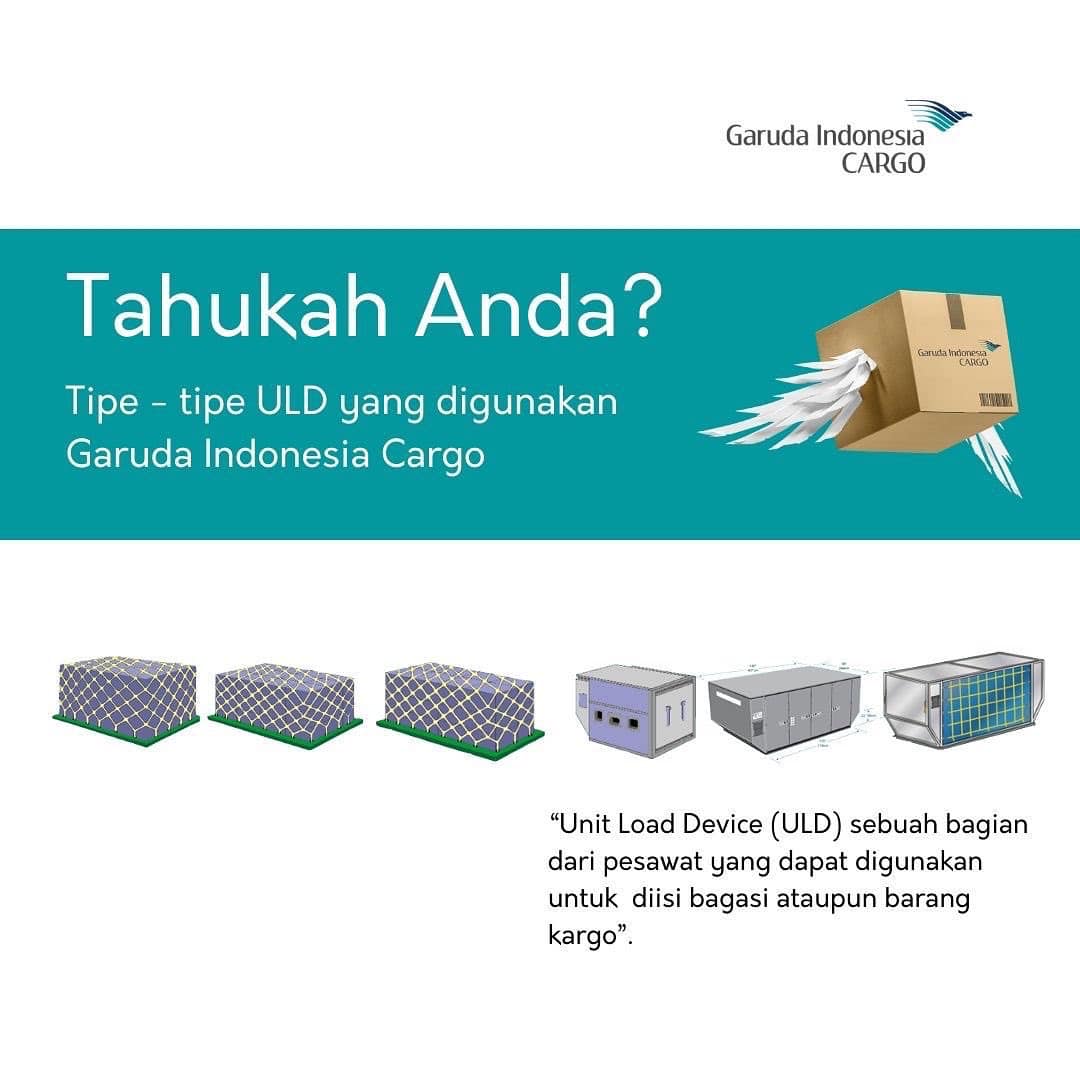 Unit Load Device (ULD) adalah... - Garuda Indonesia Cargo | Facebook