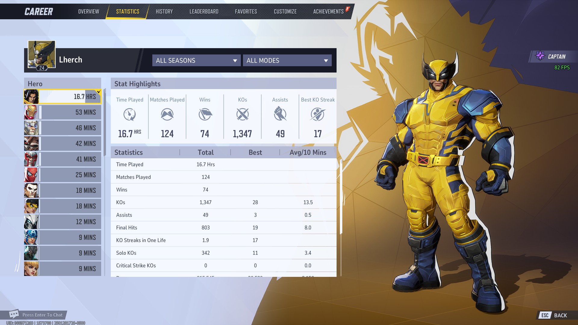 MARVEL RIVALS | are my stats good for a bronze 2 | Facebook