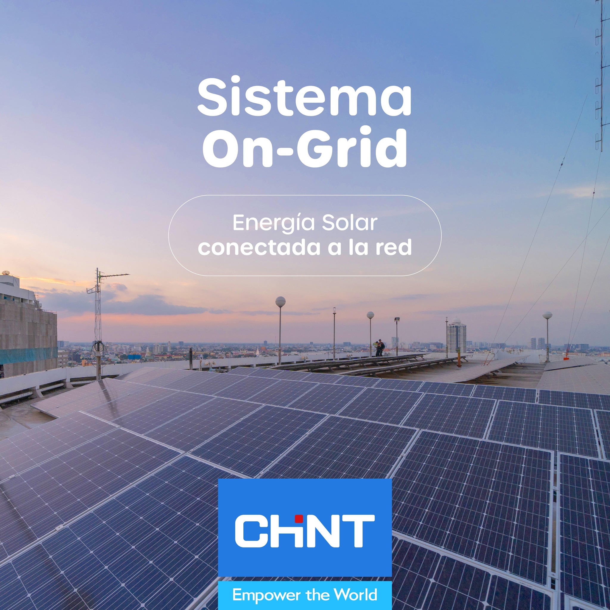 CHINT Ecuador - ¿Sabes qué es un sistema solar On-Grid? 🌞🔌...