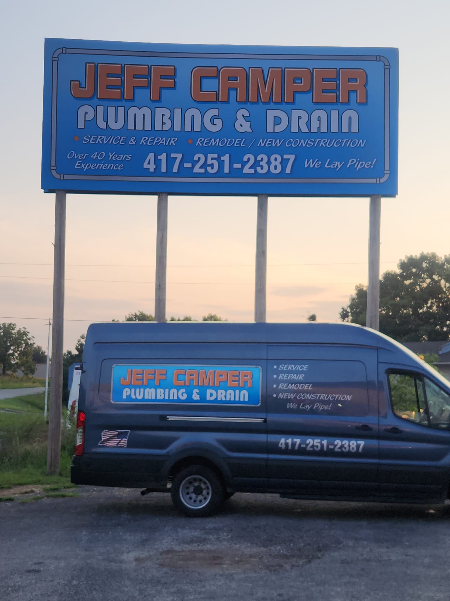 Jeff Camper Plumbing & Drain | Kimberling City MO