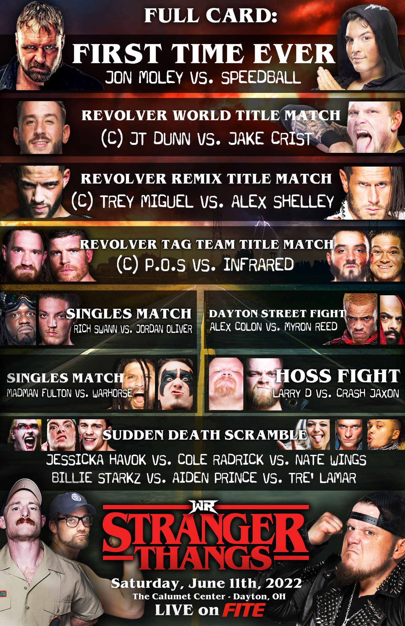 FITE - THE FULL CARD IS OFFICIAL👀👀 📈 With a TheWrestling... | Facebook