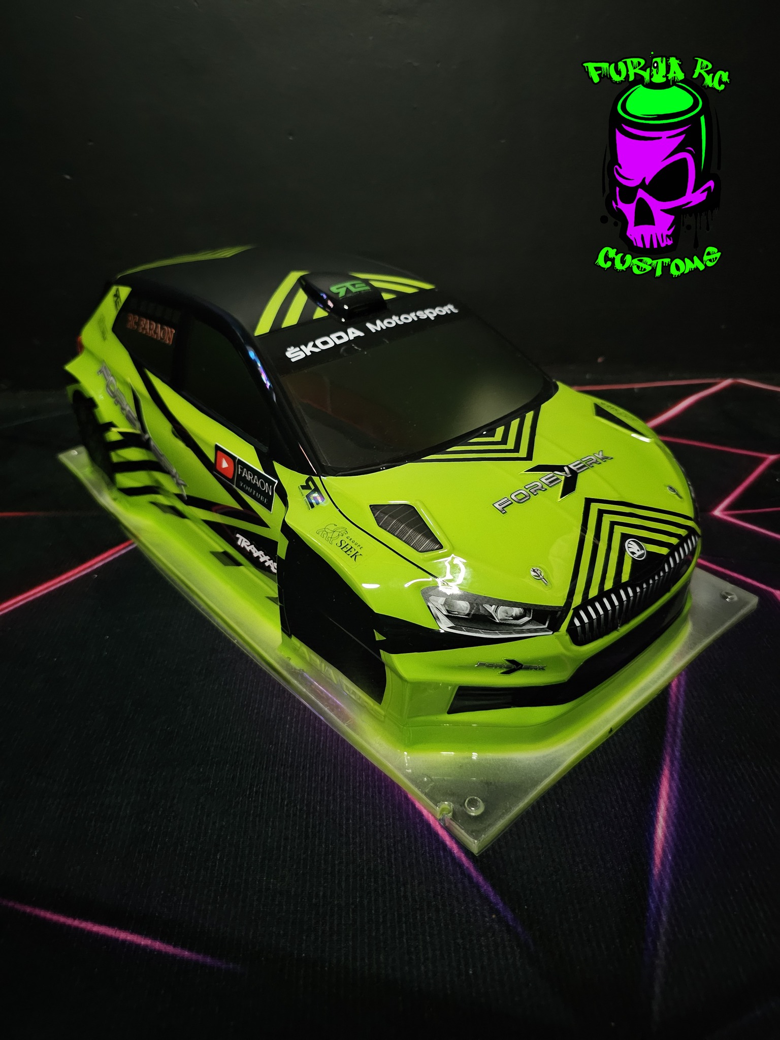 Décalcomanies 1/32 Skoda Fabia Coppens - Rallye Monte-Carlo 2021 WRC - Neuf