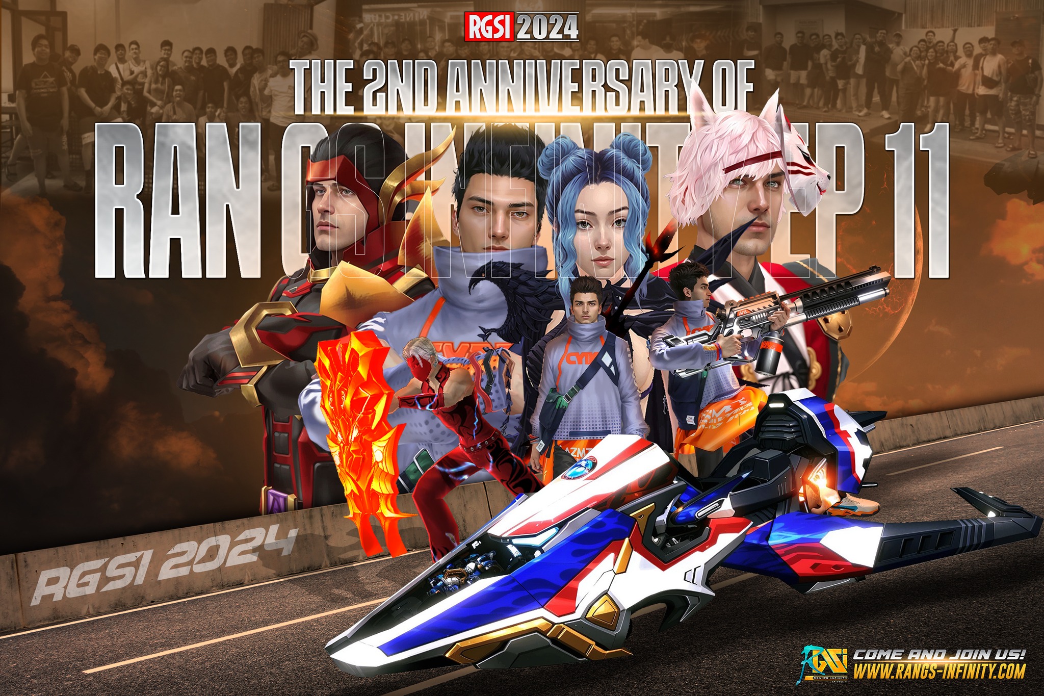 Ran - Cheers to the 2nd Anniversary of RAN GS Infinity Episode 11! 🎉 To ...